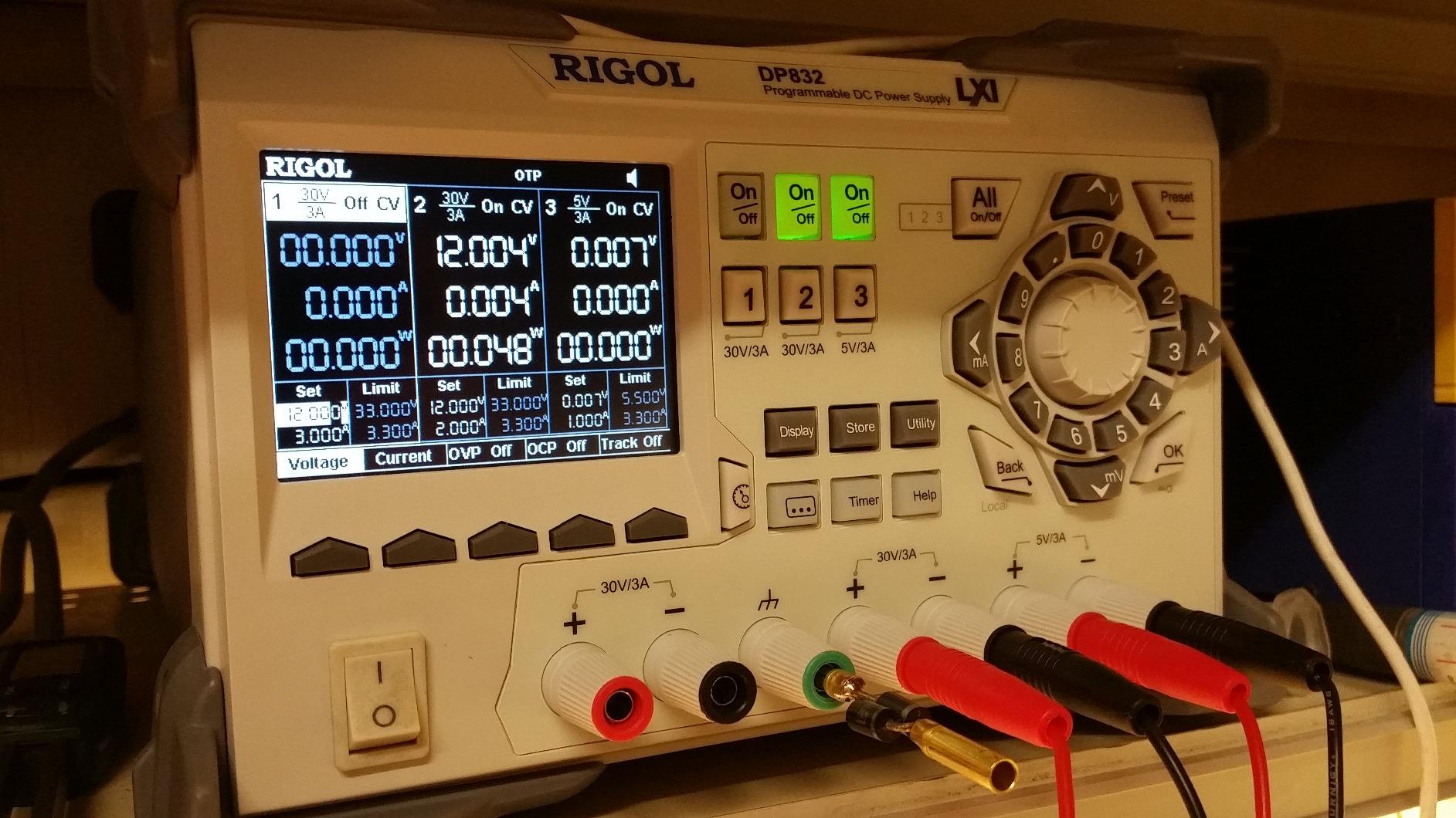 Rigol DP832 Triple Output 195 Watt Power Supply customer photo 1