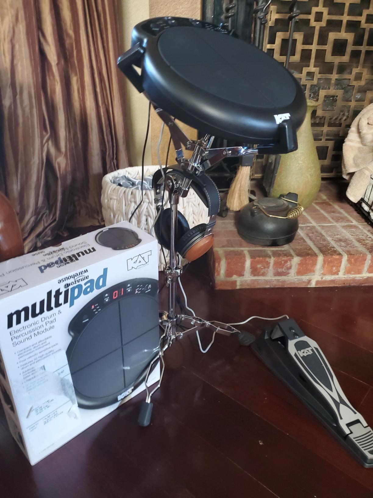 Kat Percussion KTMP1 Electronic Drum and Percussion Pad Sound Module, Black customer photo 1