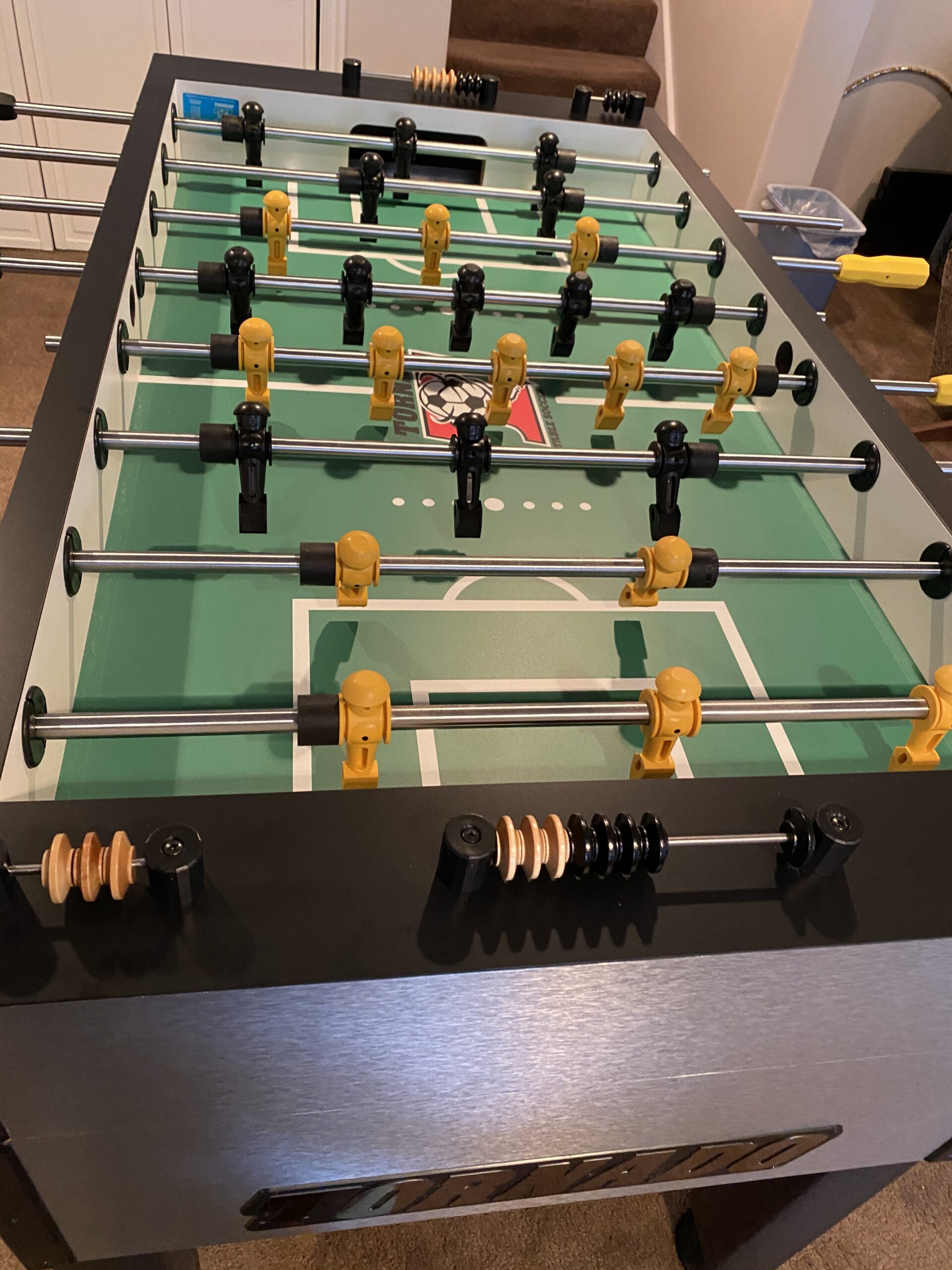 Tornado Tournament 3000 Foosball Table - Made in The USA - Commercial Quality for The Home customer photo 2