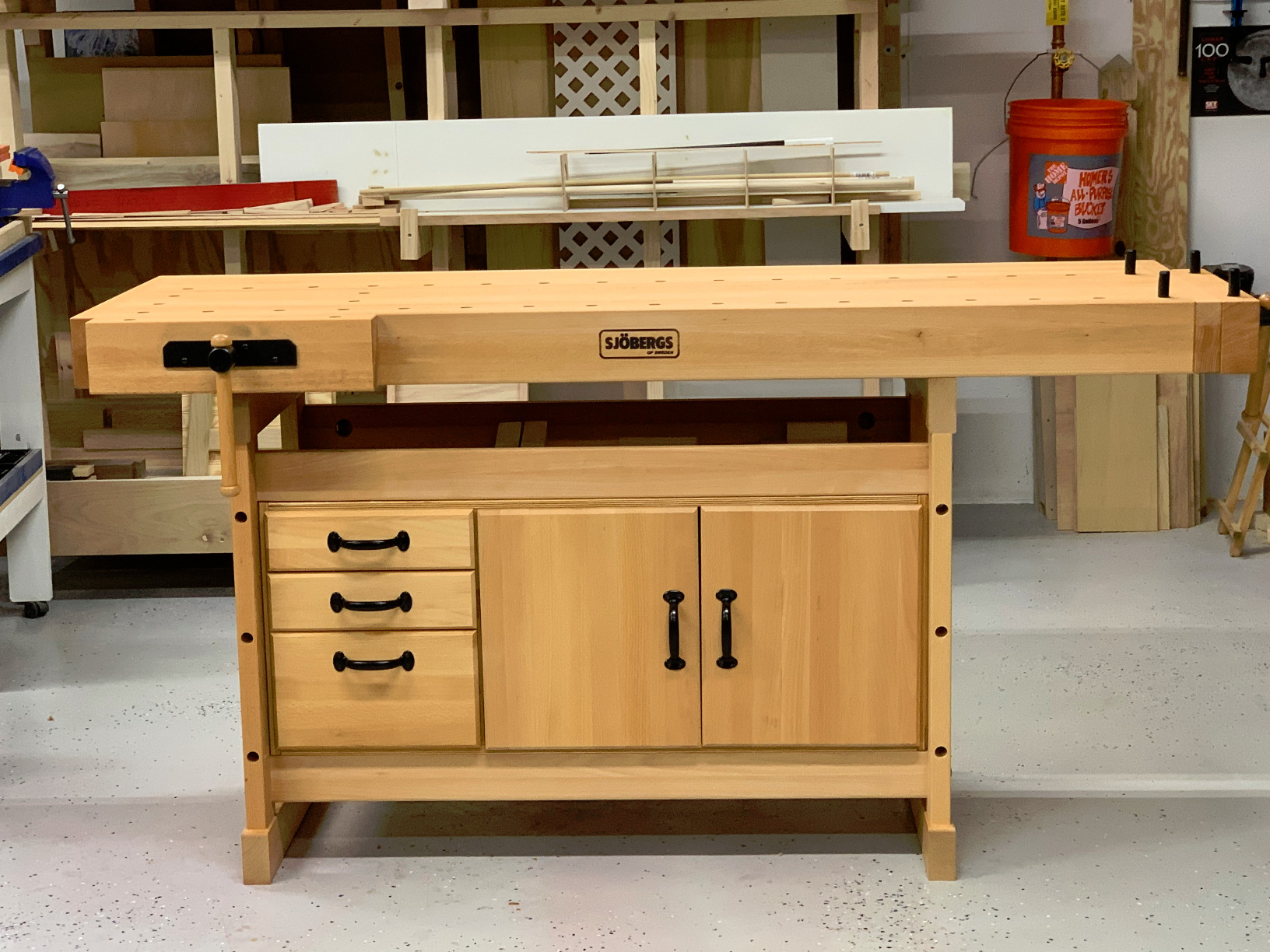 Scandi Plus 1825 Beech Wood Workbench (SJO-33279) customer photo 1