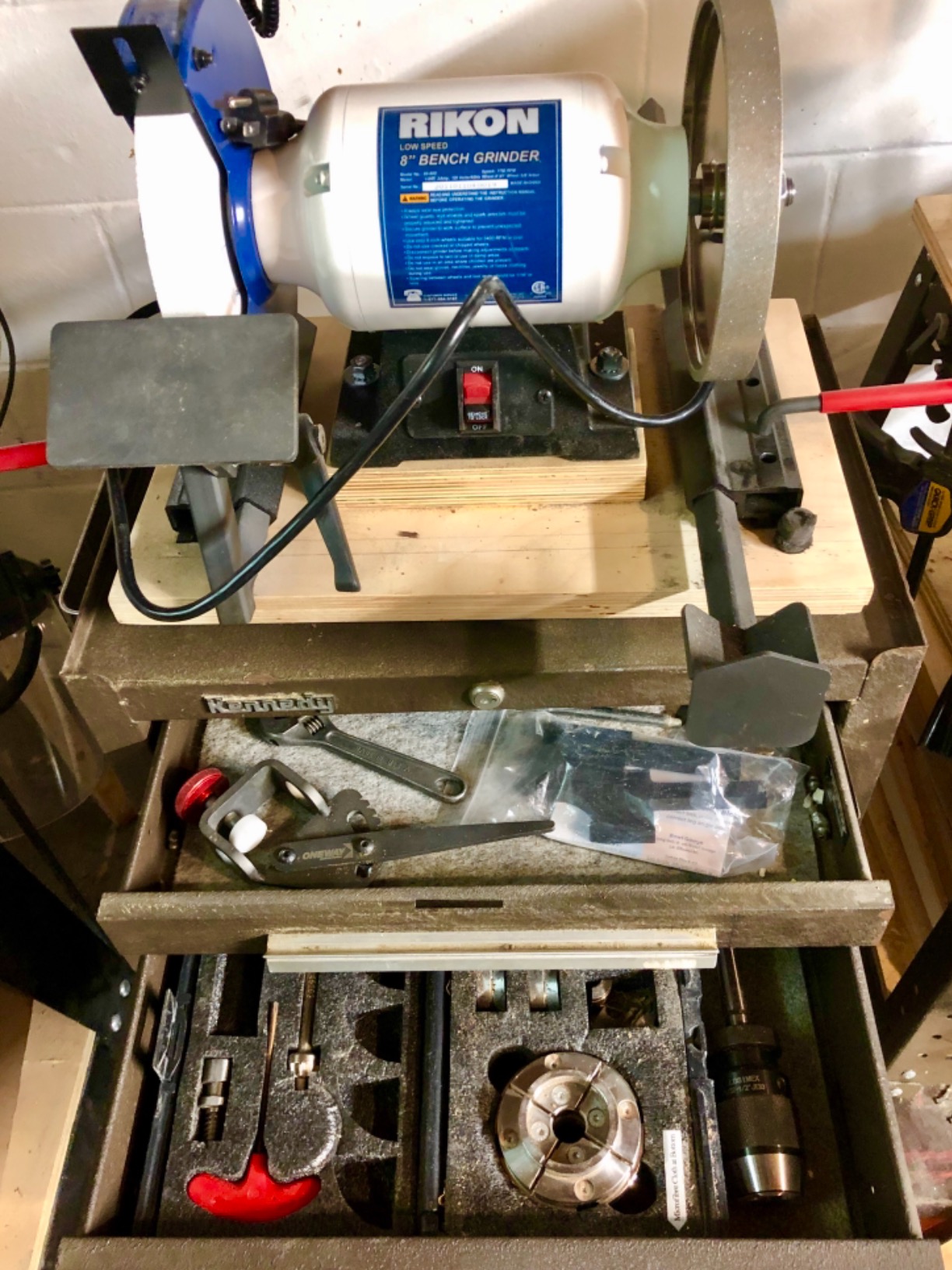 RIKON Professional Power Tools, 80-805, 8-Inch Slow Speed Bench Grinder customer photo 2