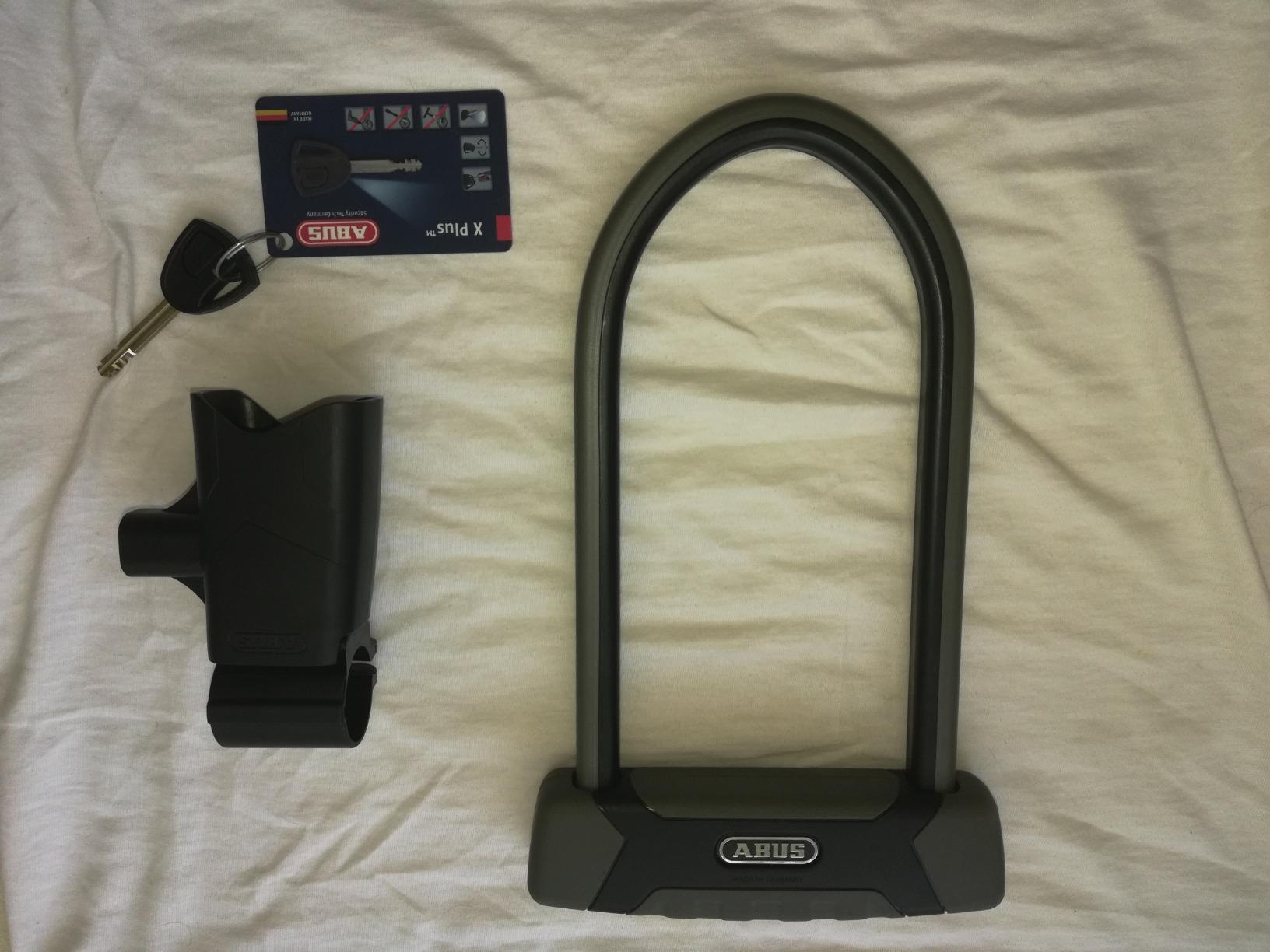 ABUS U-Lock Granit XPlus 540, Bike Lock with XPlus Cylinder, High Protection Against Theft, ABUS Security Level 15 customer photo 1