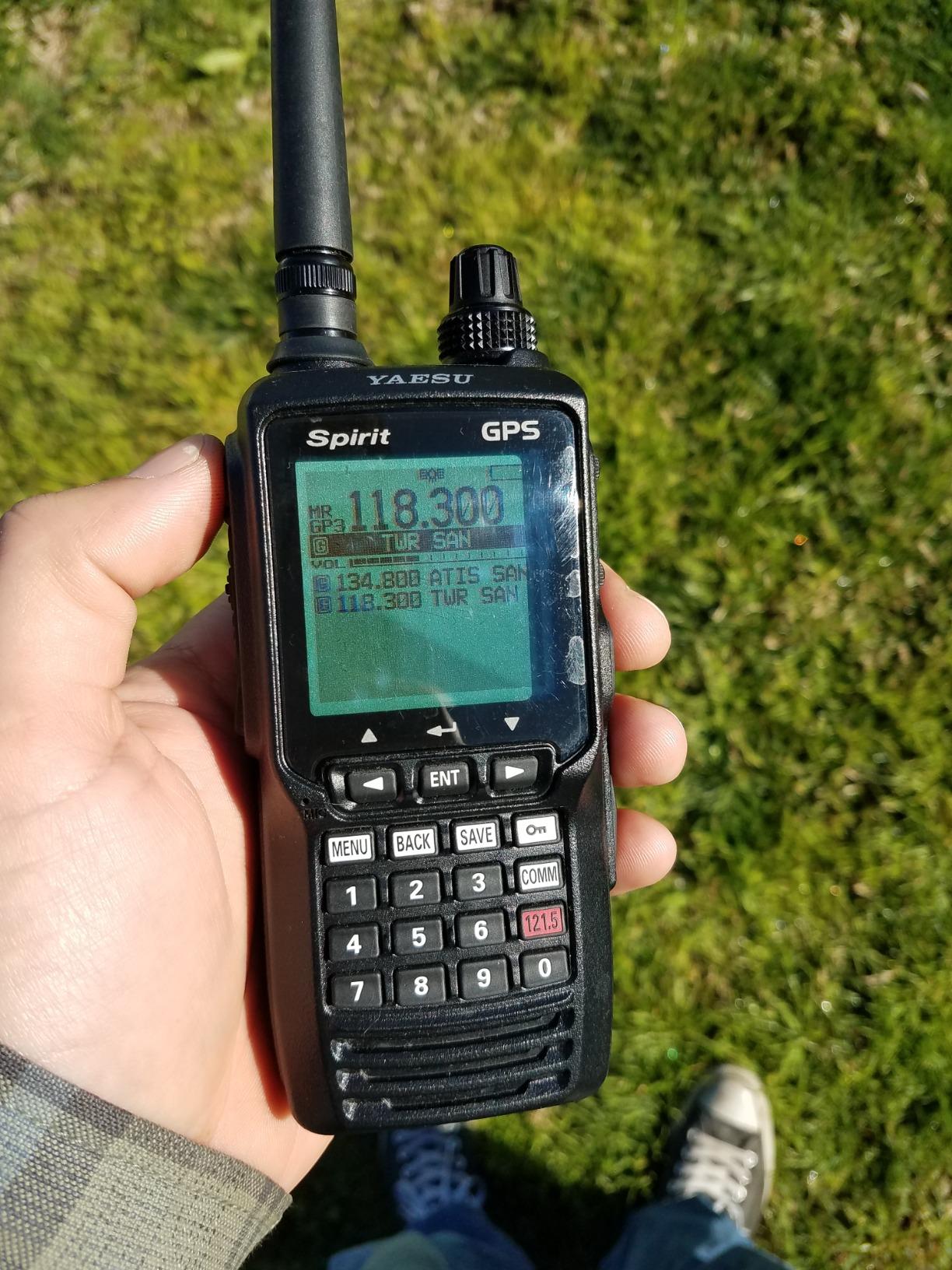 Yaesu FTA750L Handheld VHF Transceiver / GPS customer photo 1
