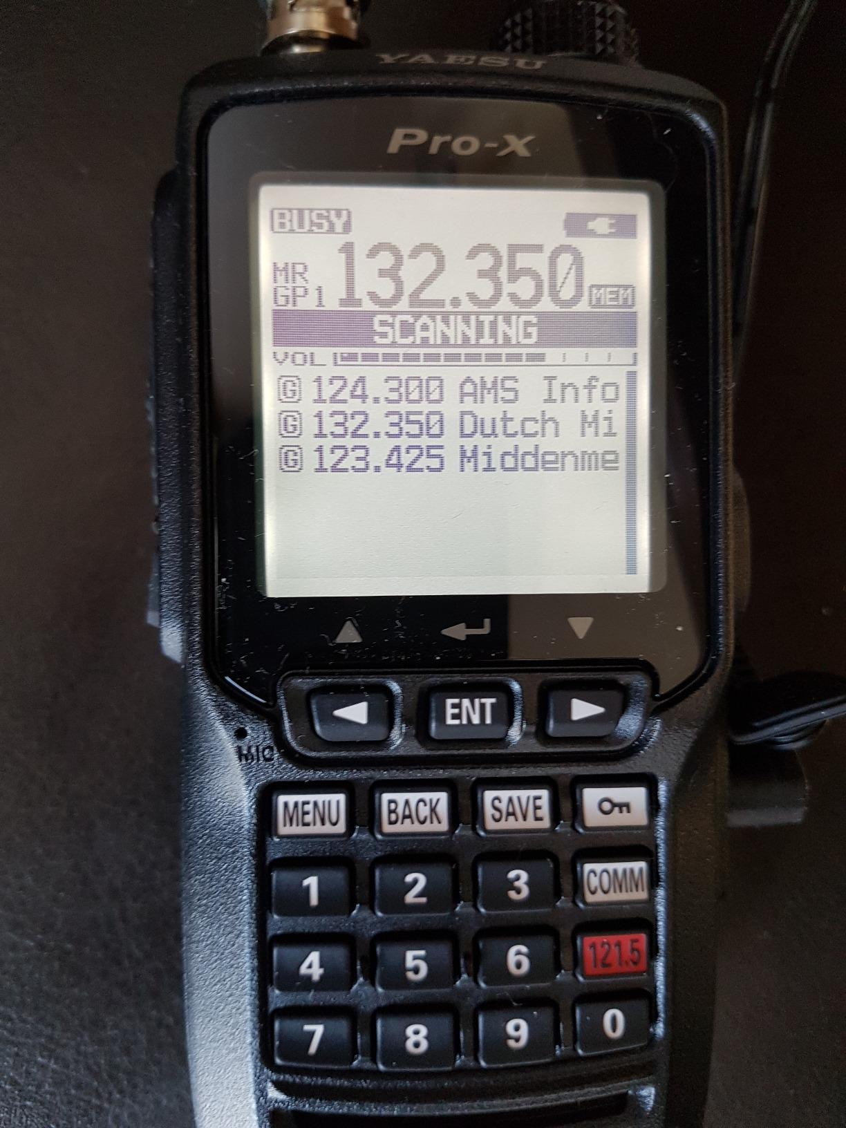 Yaesu FTA550 Handheld VHF Transceiver (NAV/COM with ILS and VOR) customer photo 2