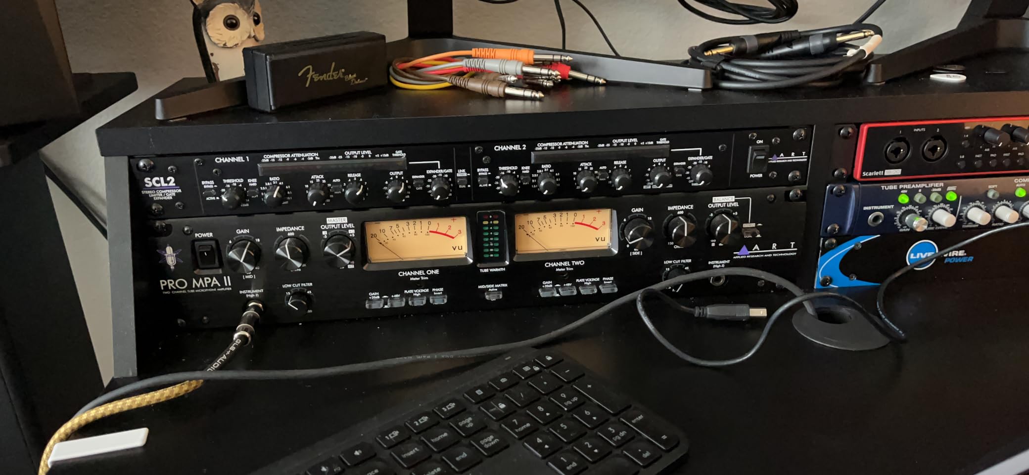 ART SCL2 Dual/Stereo Compressor/Limiter Expander/Gate, Black (SCL-2) customer photo 1