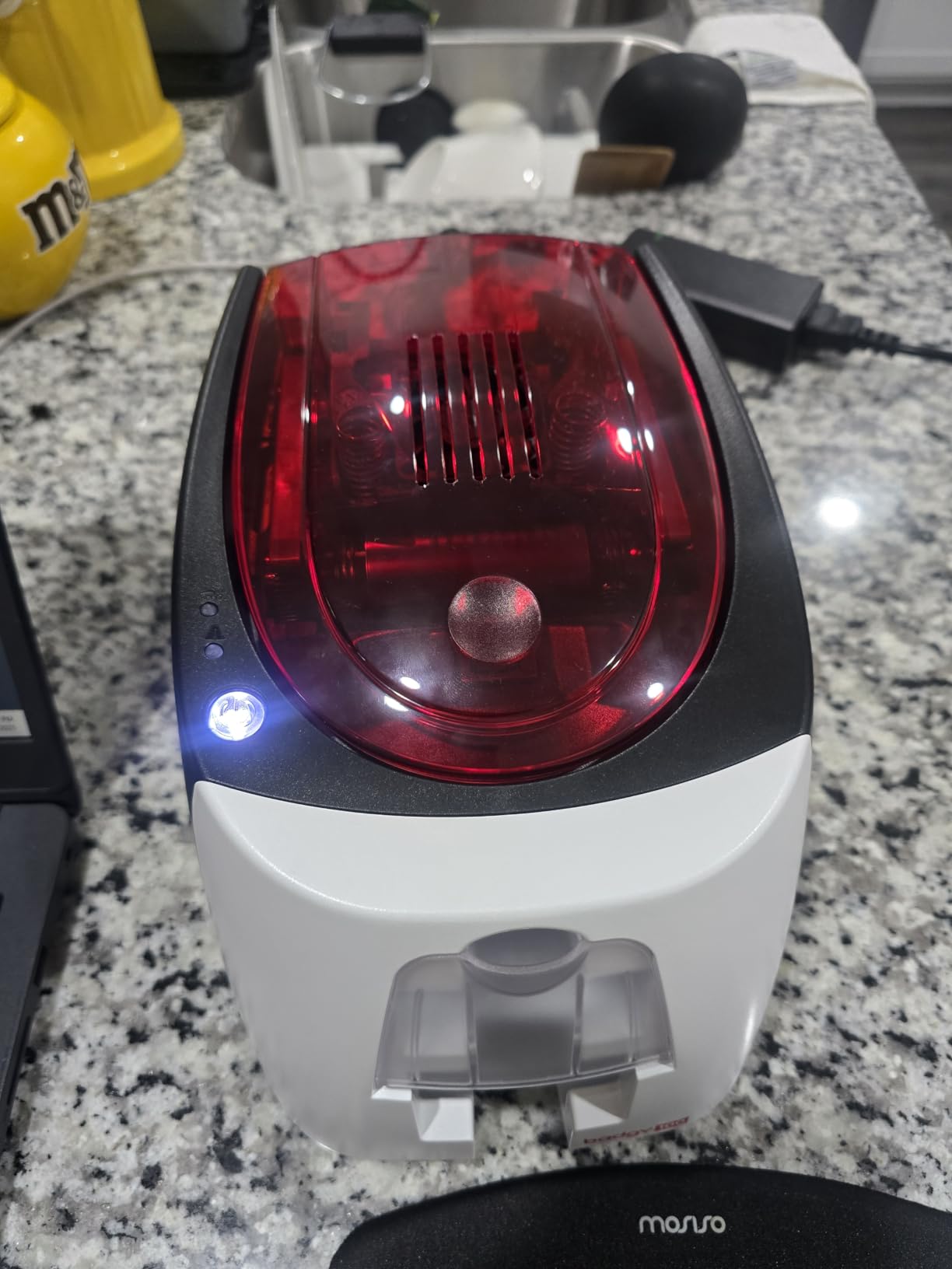 Badgy100 Plastic Card Printer with Badge Studio - ID Design Software for Full Color, Custom, Tamper Proof ID Badges customer photo 1