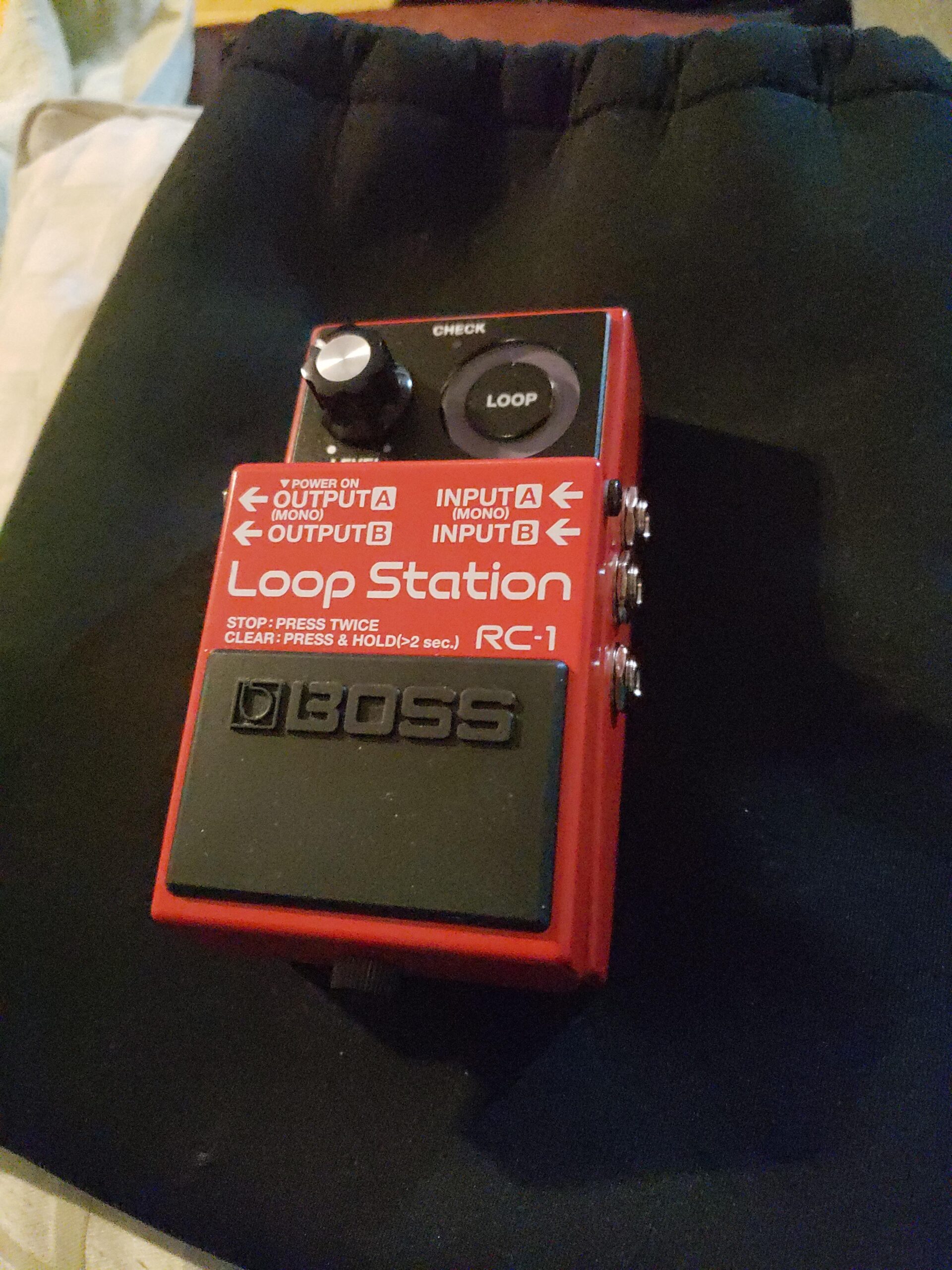 BOSS RC-1 Loop Station Pedal | Industry Standard Simple Looper for Guitar, Bass, Keyboards & More | 24-Segment LED Indicator | 12 Minutes of Record Time | Record, Playback, Overdub, Undo & Redo Loops customer photo 2