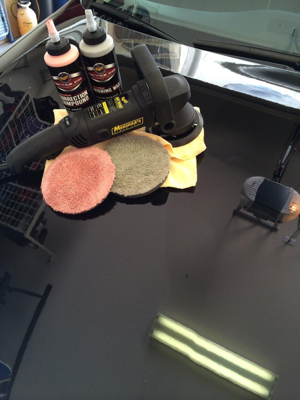 Meguiar's MT300 Variable Speed Dual Action Polisher, Professionally Designed Car Scratch Remover with Digital Torque Management customer photo 1