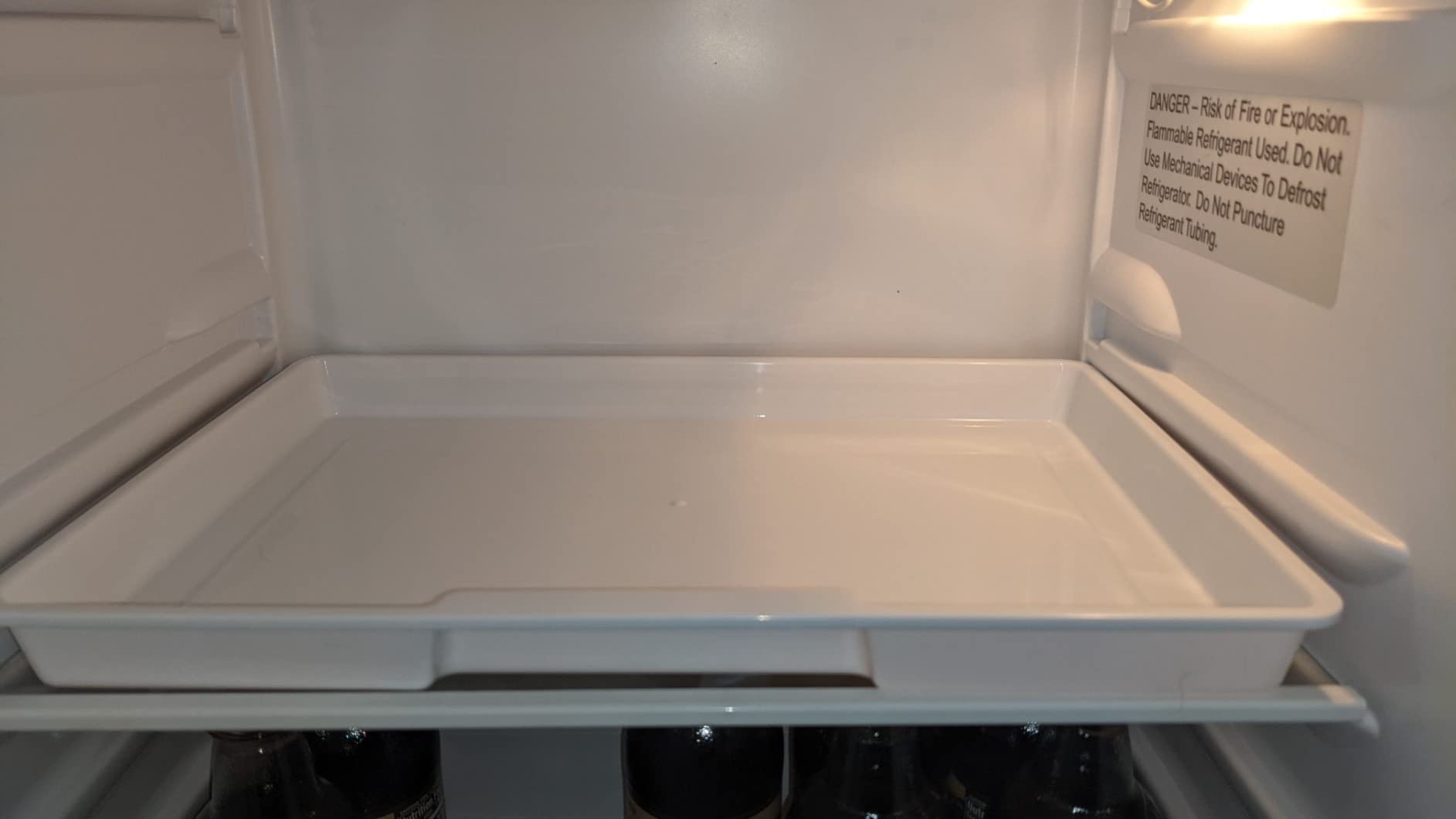 ARCTIC CHEF Mini Refrigerator-Freezer Compartment-Adjustable Thermostat Control-Reversible Doors-Ideal for Dorm, Office, RV, Garage, Apartment-Black, 3.2 CU.FT customer photo 2