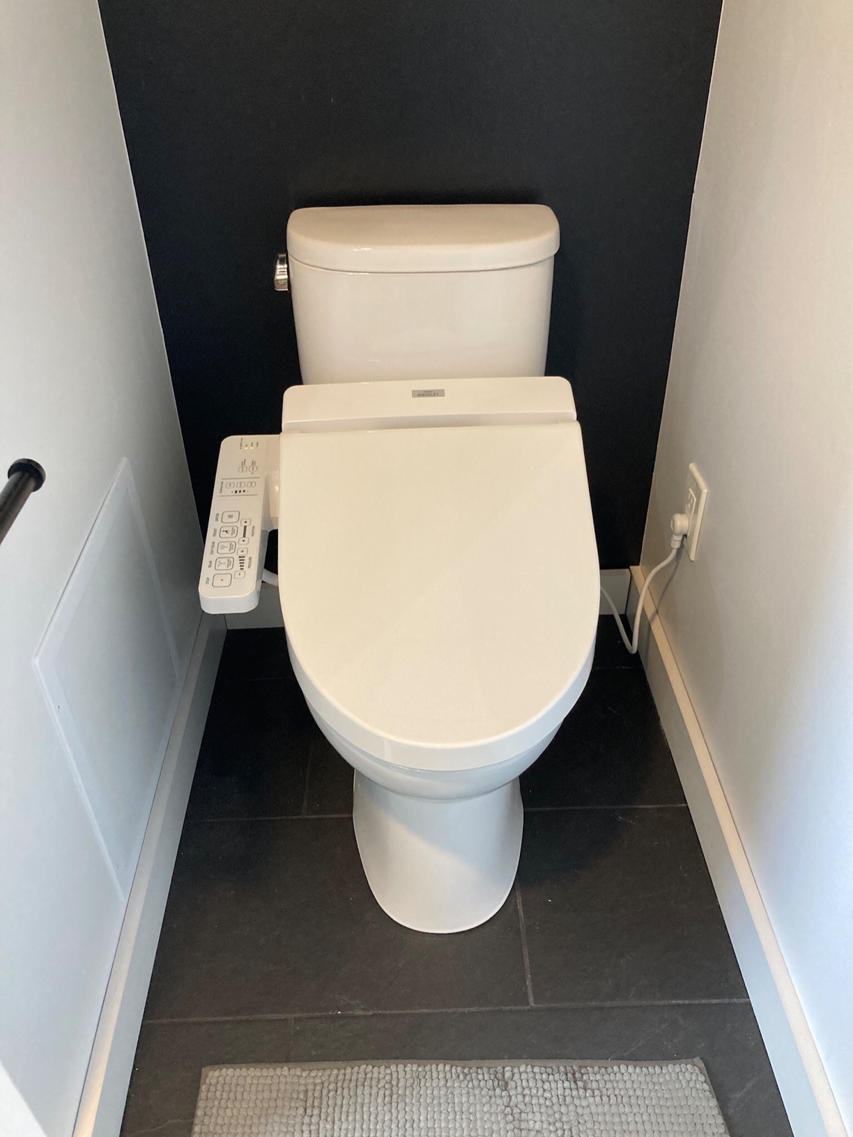 TOTO SW2034#01 C100 Electronic Bidet Toilet Cleansing Water, Heated Seat, Deodorizer, Warm Air Dryer, and PREMIST, Elongated, Cotton White customer photo 1
