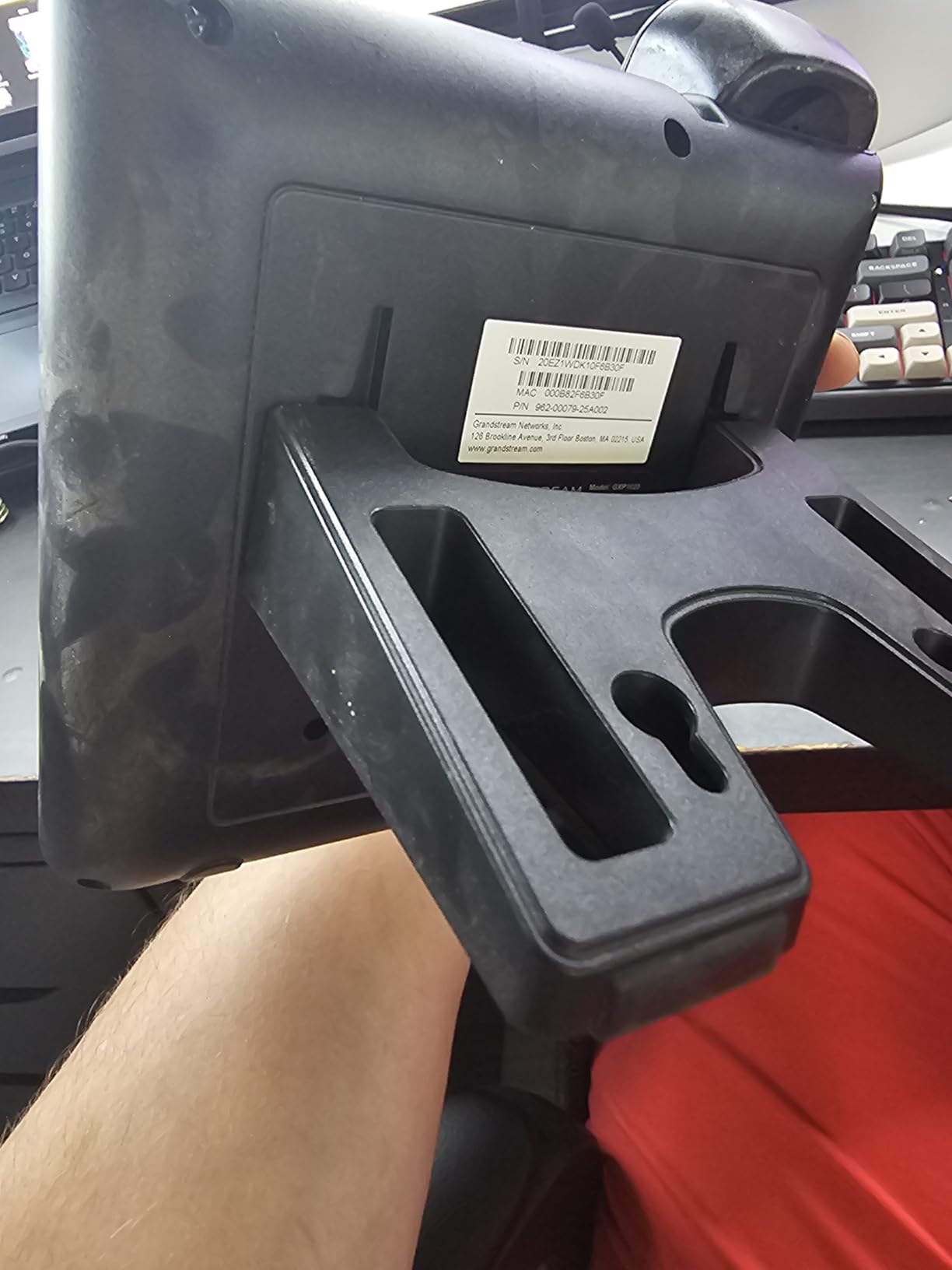 Grandstream GXP1620 IP Phone | 2 Lines, 2 SIP Accounts | 2.9-Inch LCD Display | Dual-Port 10/100 Ethernet customer photo 2