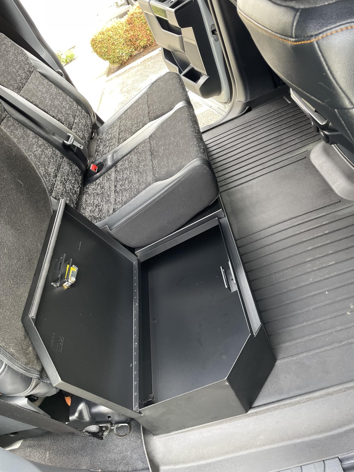 Tuffy Full-Width Under-Seat Lockbox for Ford F-150/F-250/F-350 SuperCrew (2015-2025) - Heavy-Duty Steel Security Safe customer photo 2