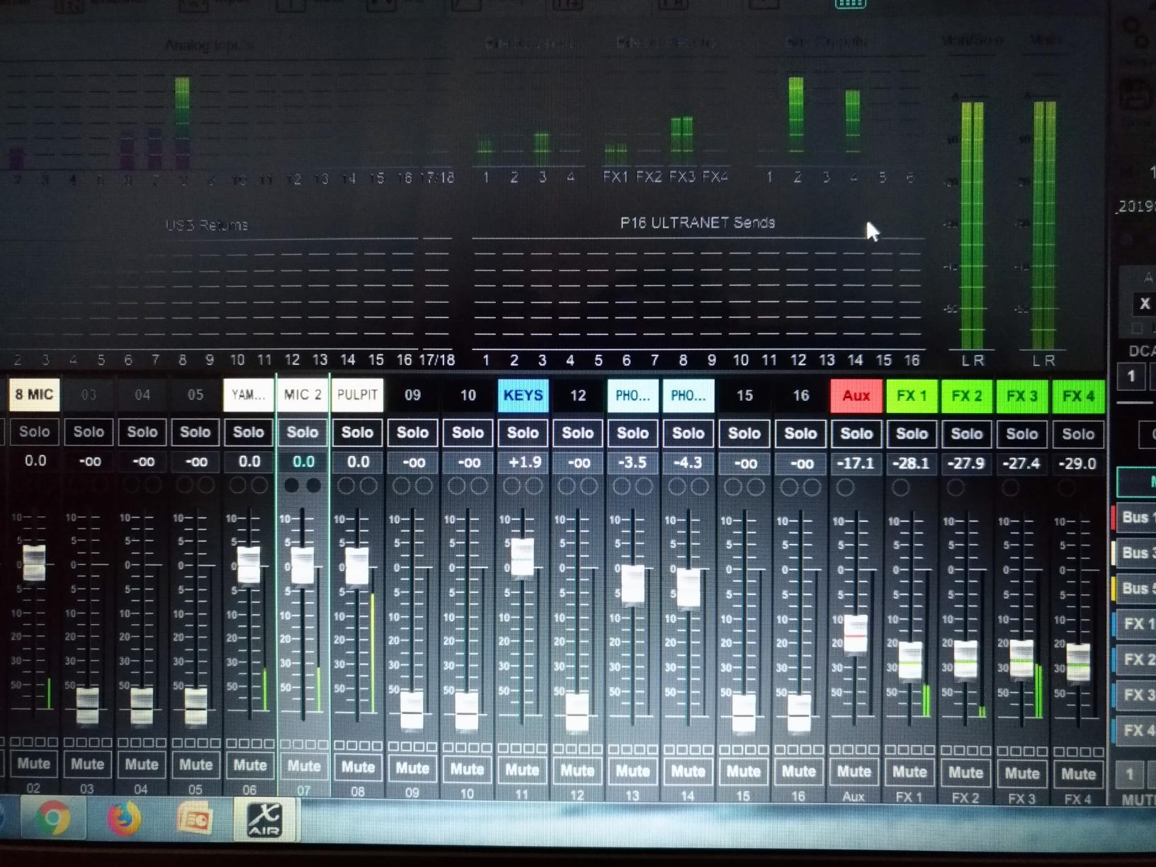 Behringer X AIR XR16 16-Input Digital Mixer for iPad/Android Tablets with 8 Programmable Midas Preamps, 8 Line Inputs, Integrated Wifi Module and USB Stereo Recorder customer photo 2