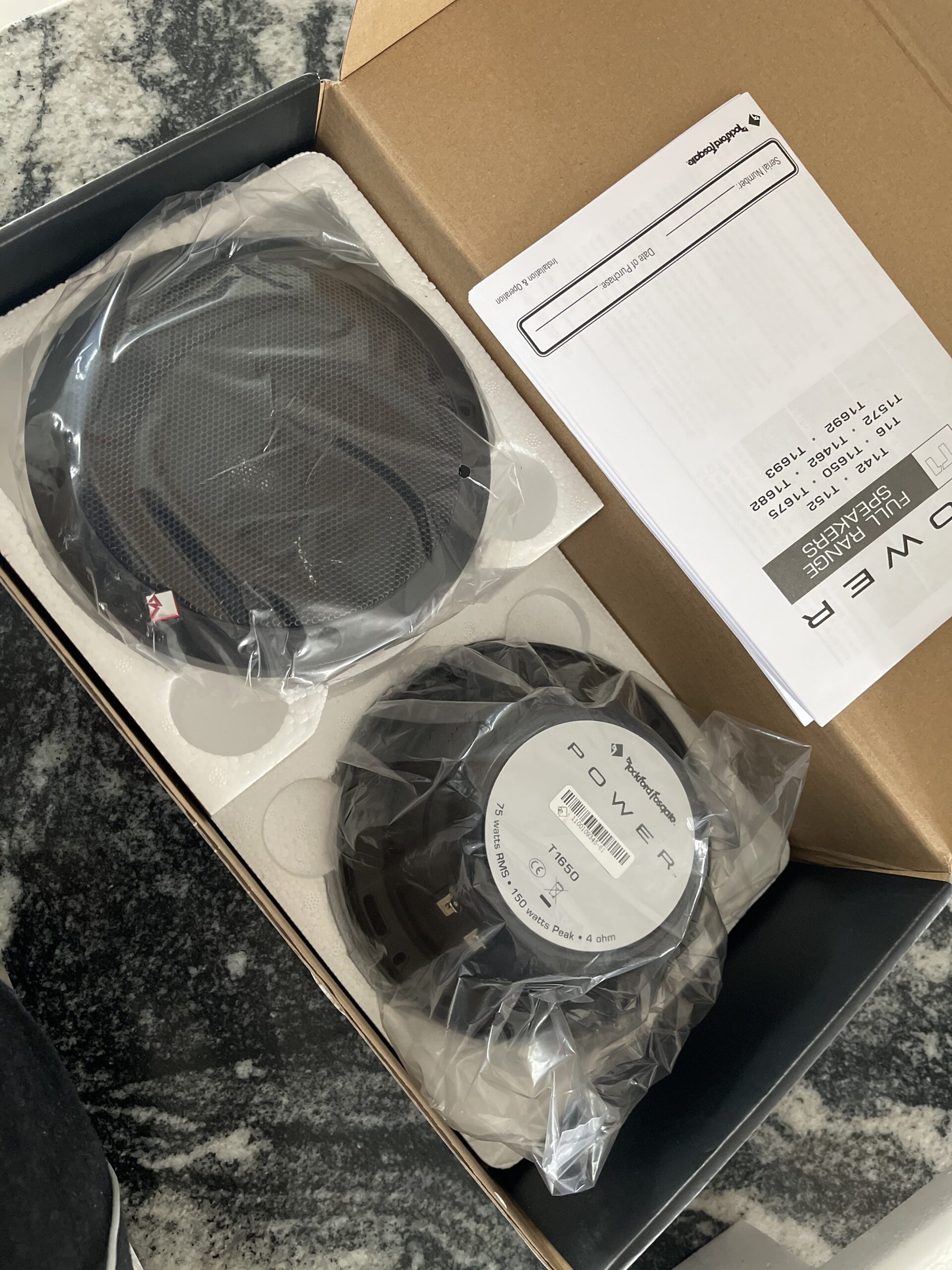 Rockford Fosgate T1650 Power 6.5-inch 2-Way Coaxial Full Range Speakers - Black (Pair) customer photo 2