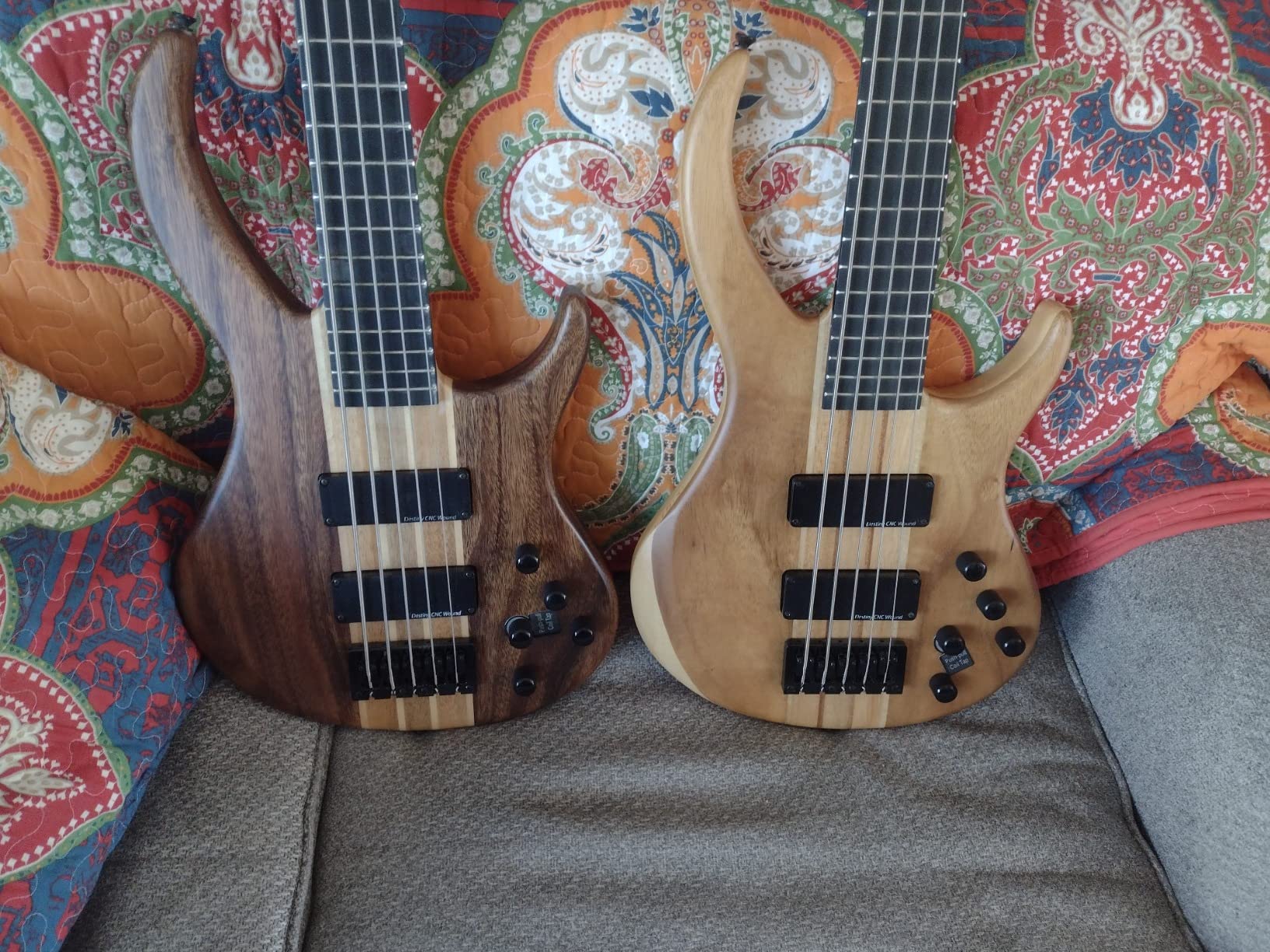 IYV 5 String IBW-550 Bass Solid-Body Electric Guitar, Natural customer photo 1