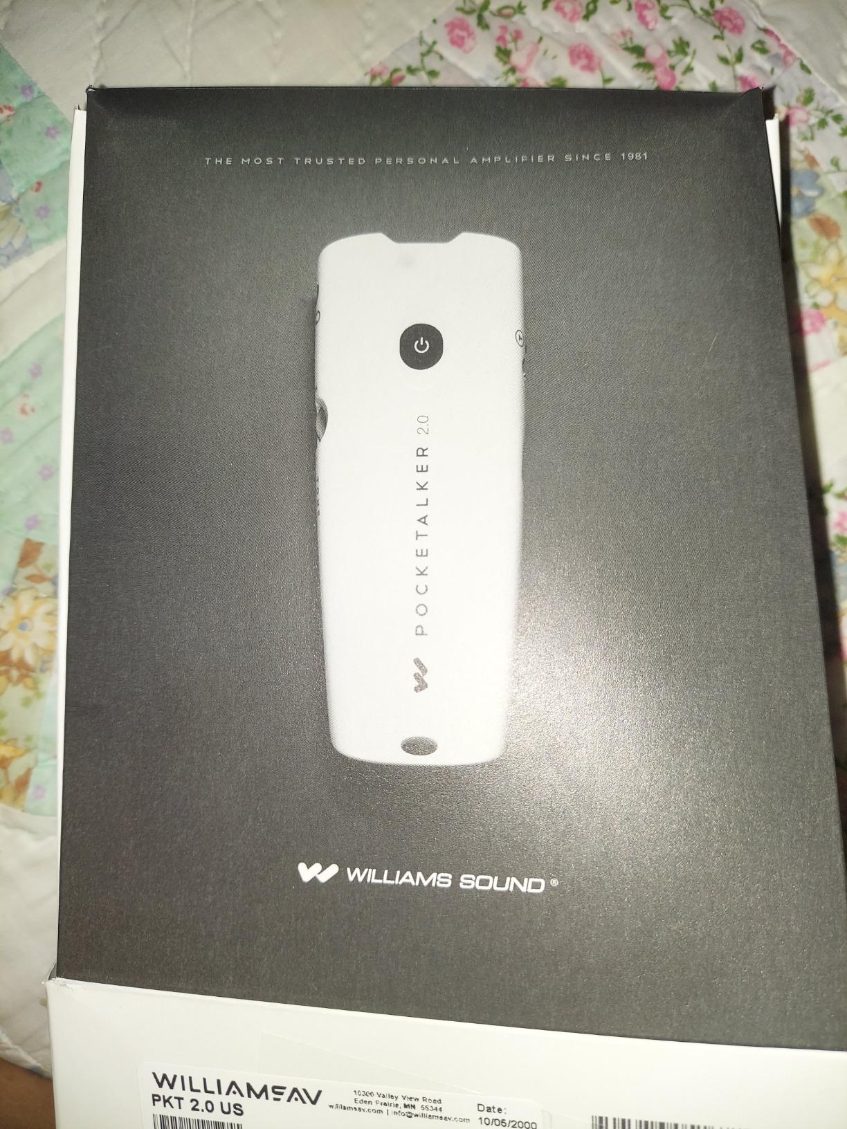 Williams Sound Pocketalker 2.0 Hearing Amplifier | Easy-to-Use Hearing Amplifier for Seniors | Amplified Sound Assistive Listening Device with Headphones for Elderly | Hearing Assist Earbuds customer photo 1