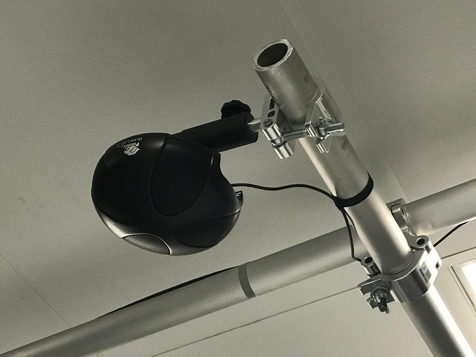 Phoenix Spider MT503 - USB Speakerphone - Tabletop or Ceiling Mountable - 360º 16sqft of Coverage, Daisychain 15 Units. Zoom Rooms, Huddle, Conference customer photo 1