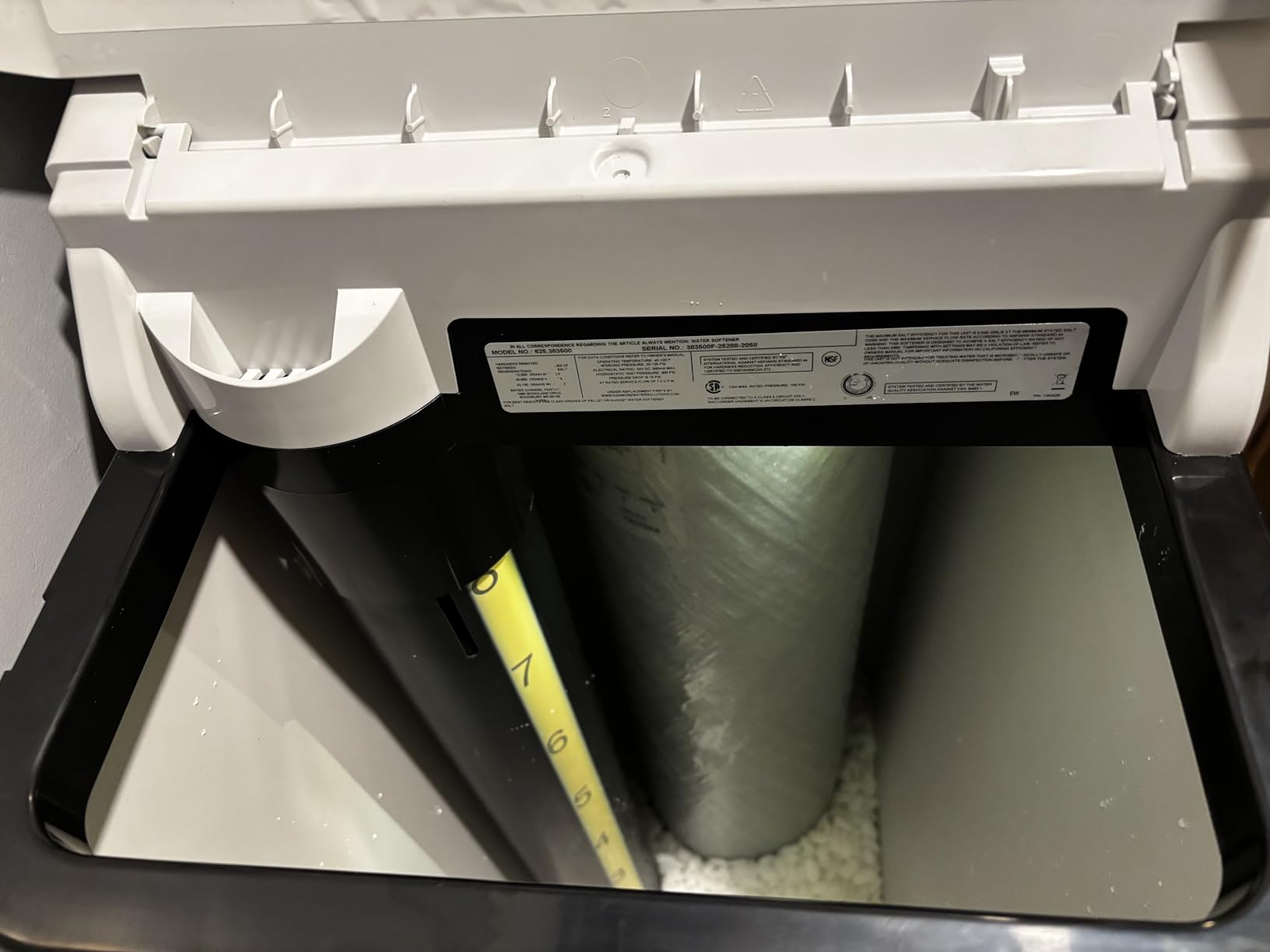 Kenmore 350 Water Softener System - 32,000 Grain Capacity Whole House Hard Water & Iron Reduction customer photo 2