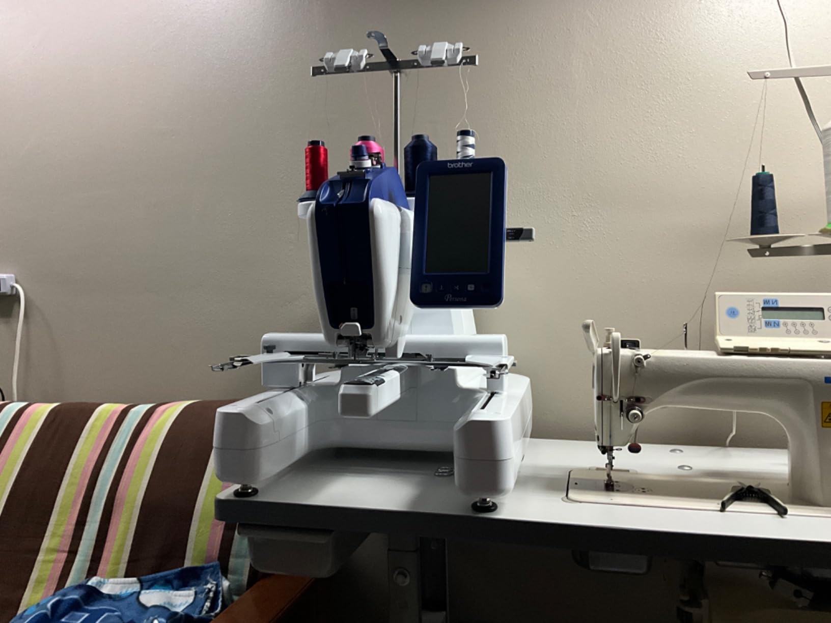 Baby Lock Persona PRS100 Single Needle Embroidery Machine customer photo 1