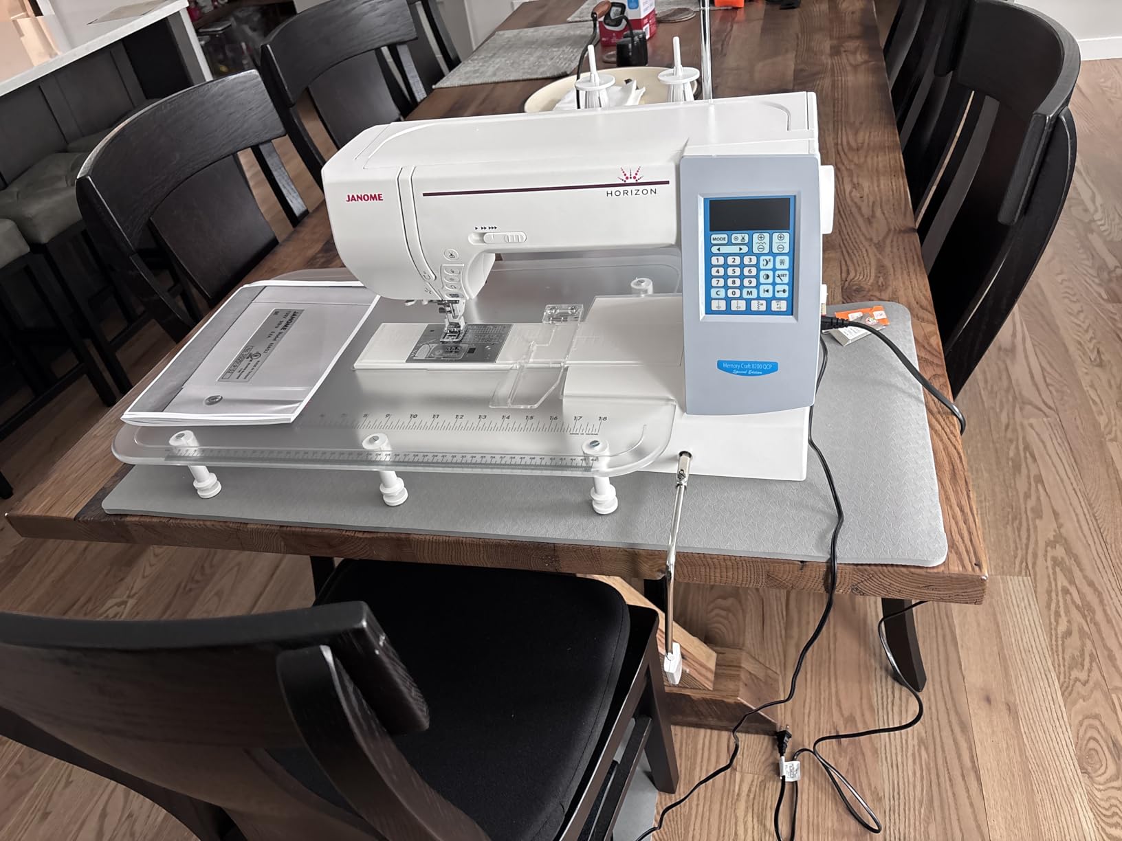 Janome Memory Craft Horizon 8200QCP Special Edition customer photo 1
