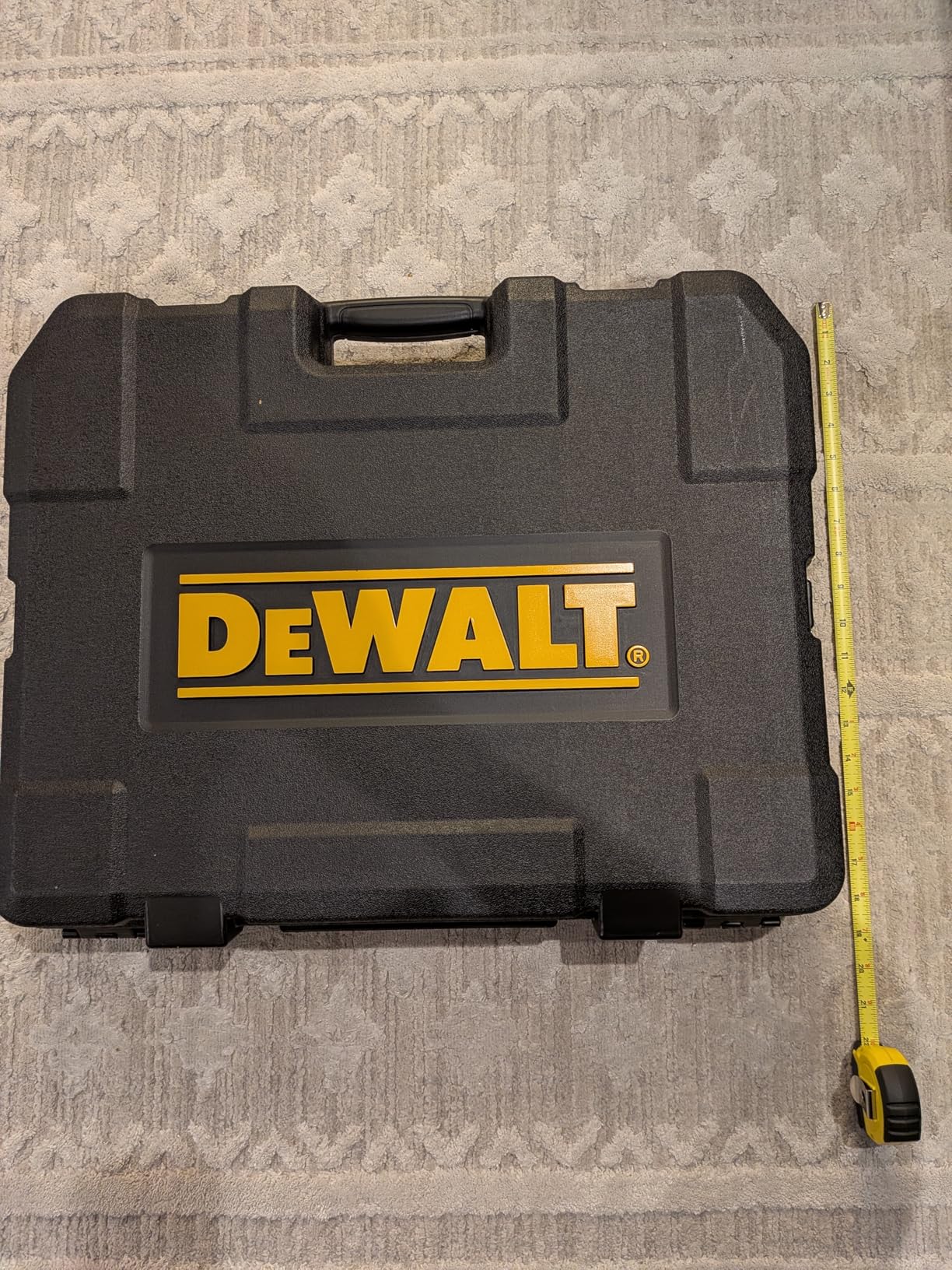 DEWALT 192 Pcs. Mechanics Tool Set, 1/2, 1/4, 3/8 Socket Set, SAE and Metric Socket Wrench Set, Hard Shell Tool Box (DWMT75049) customer photo 1
