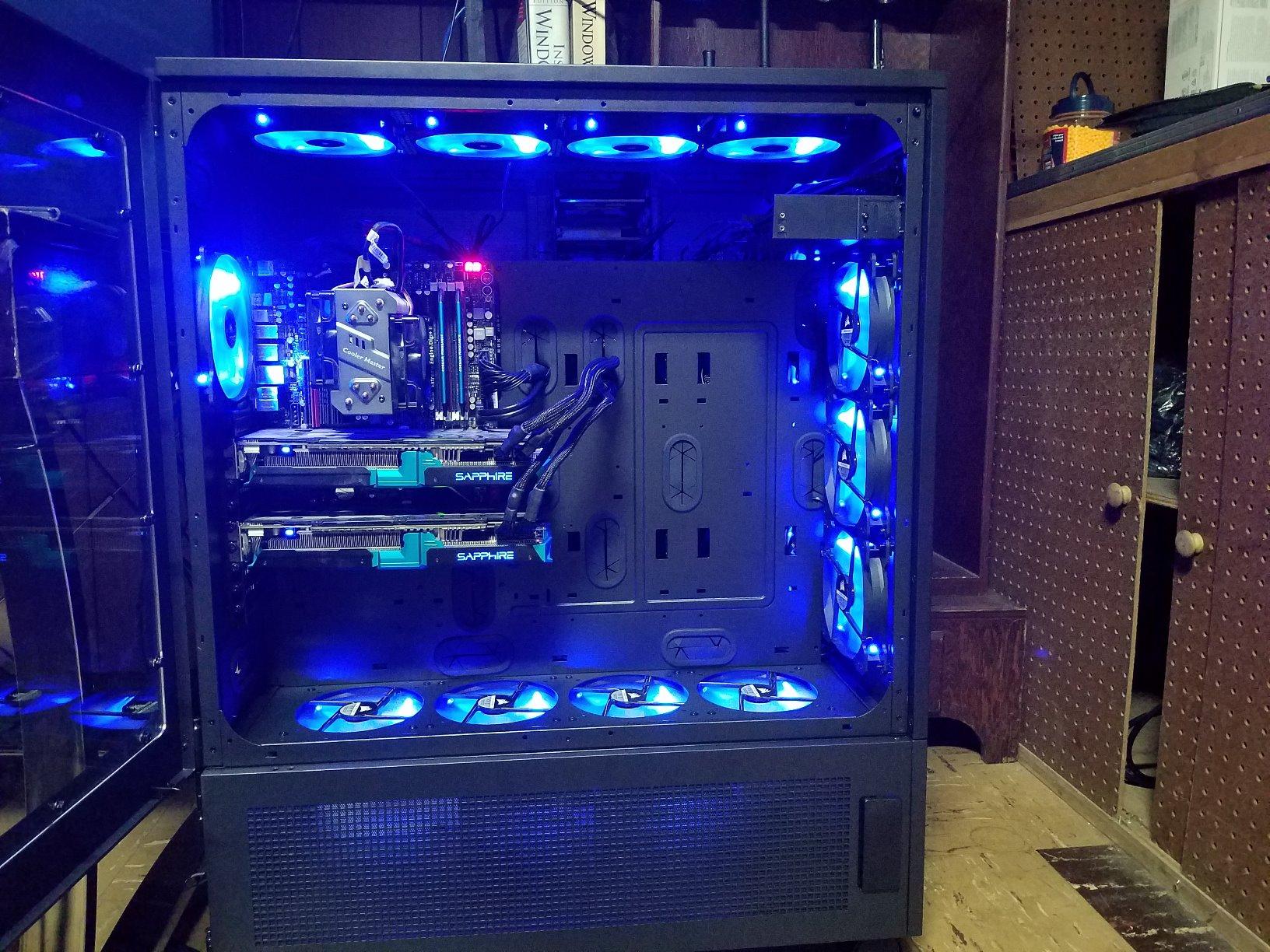Thermaltake Core W200 Dual System Capable Extreme Water Cooling XL-ATX Fully Modular/Dismantle Stackable Super Tower Computer Case - Black customer photo 2