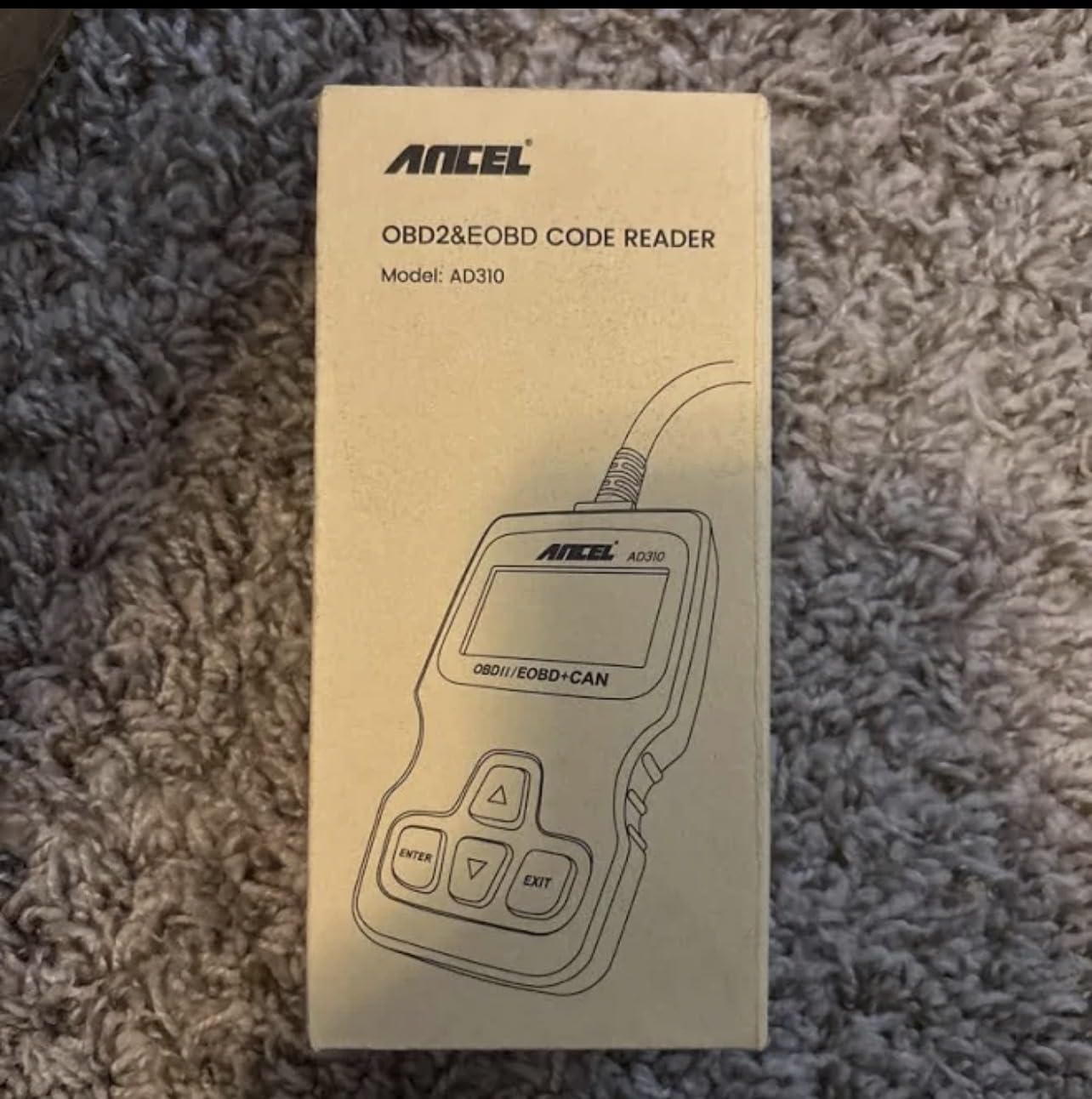 ANCEL AD310 Classic Enhanced Universal OBD II Scanner Car Engine Fault Code Reader CAN Diagnostic Scan Tool customer photo 1