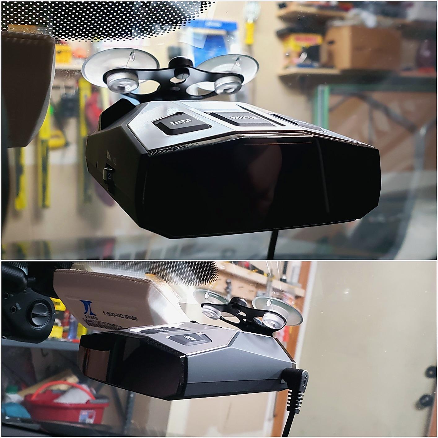 Cobra RAD 350 Laser Radar Detector - Long Range, False Alert Filter, OLED Display customer photo 2