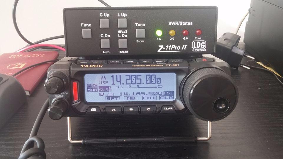 FT-891 FT891 Yaesu Original FT-891 HF/50 MHz All Mode Analog Ultra Compact Mobile/Base Transceiver - 100 Watts customer photo 1