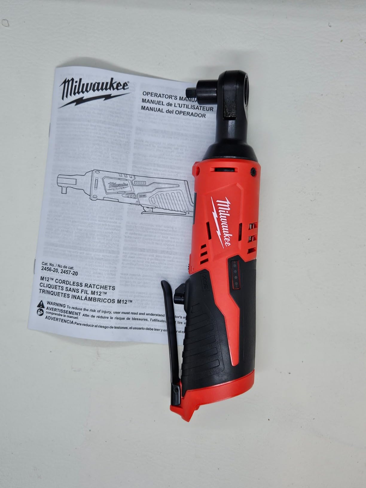 Milwaukee 2457-20 M12 Cordless 3/8