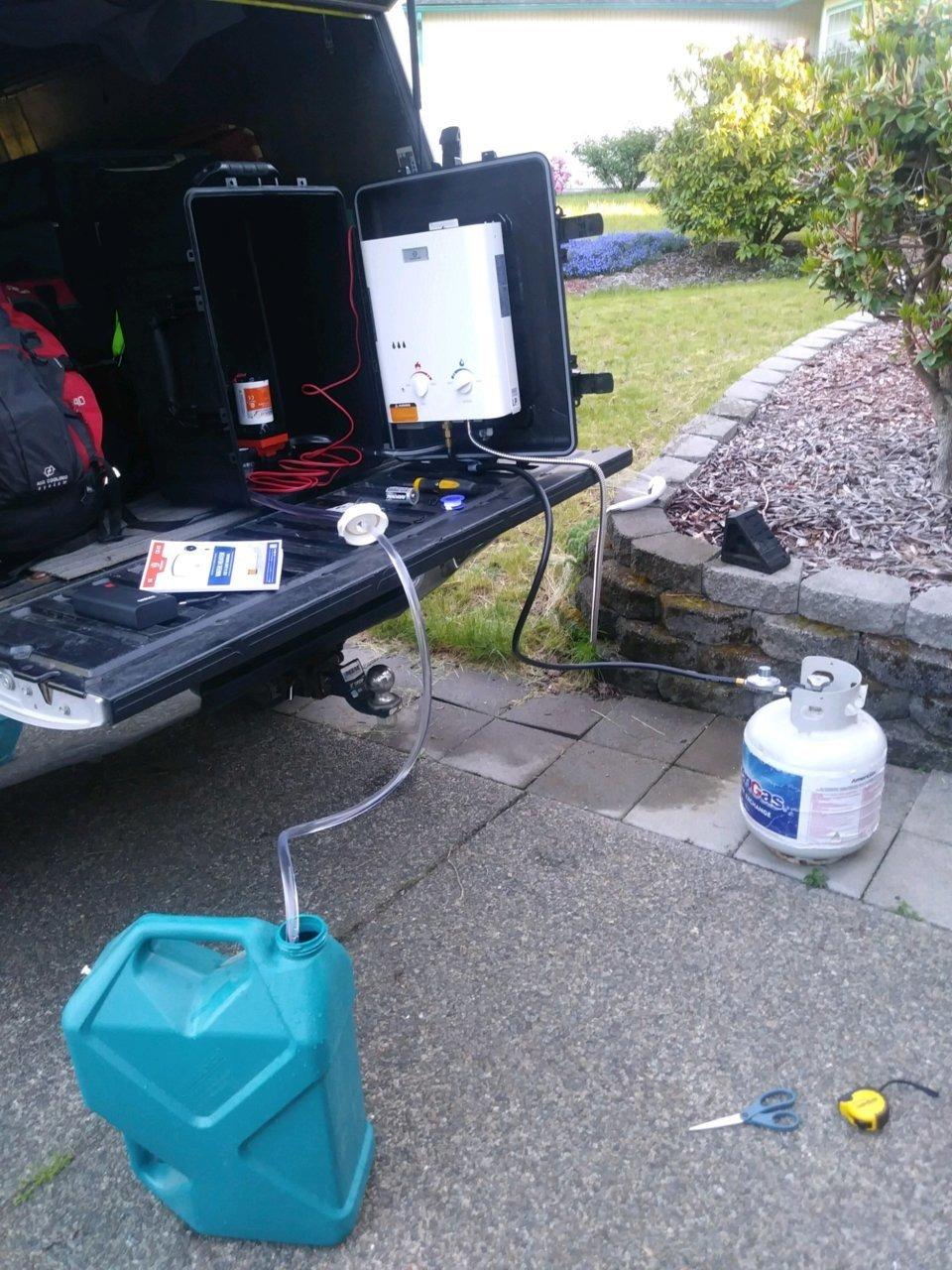 Eccotemp L5 1.5 GPM Portable Outdoor Tankless Water Heater customer photo 1