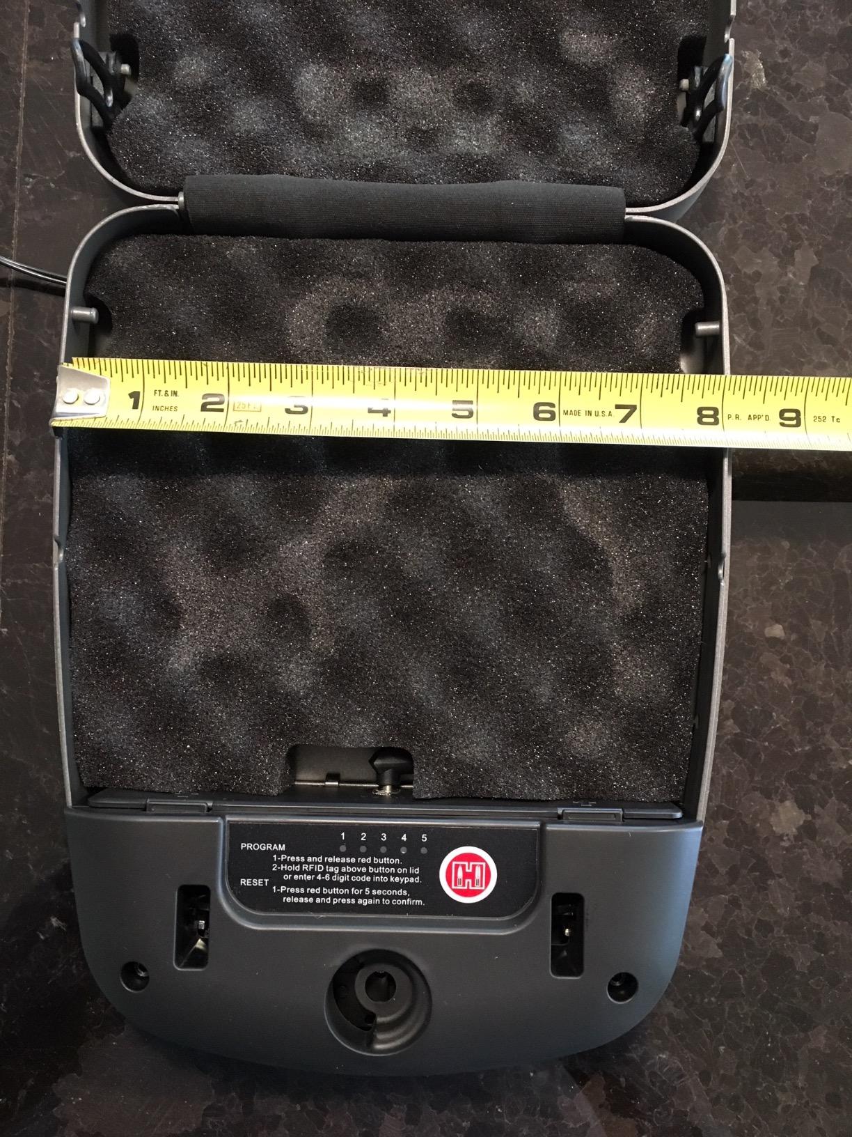 Hornady RAPiD Gun Safe with RFID Technology - Heavy Duty Touch-Free Entry Handgun Safe for Home, Bedside, or Vehicles customer photo 2