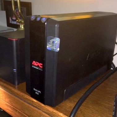 APC Back-UPS Pro 850VA UPS, 510W Battery Backup & Surge Protector, AVR, 8 Outlets (NEMA 5-15R), LCD Display, BX850M Uninterruptible Power Supply for Computers, Wi-Fi Routers, Home Office Electronics customer photo 1