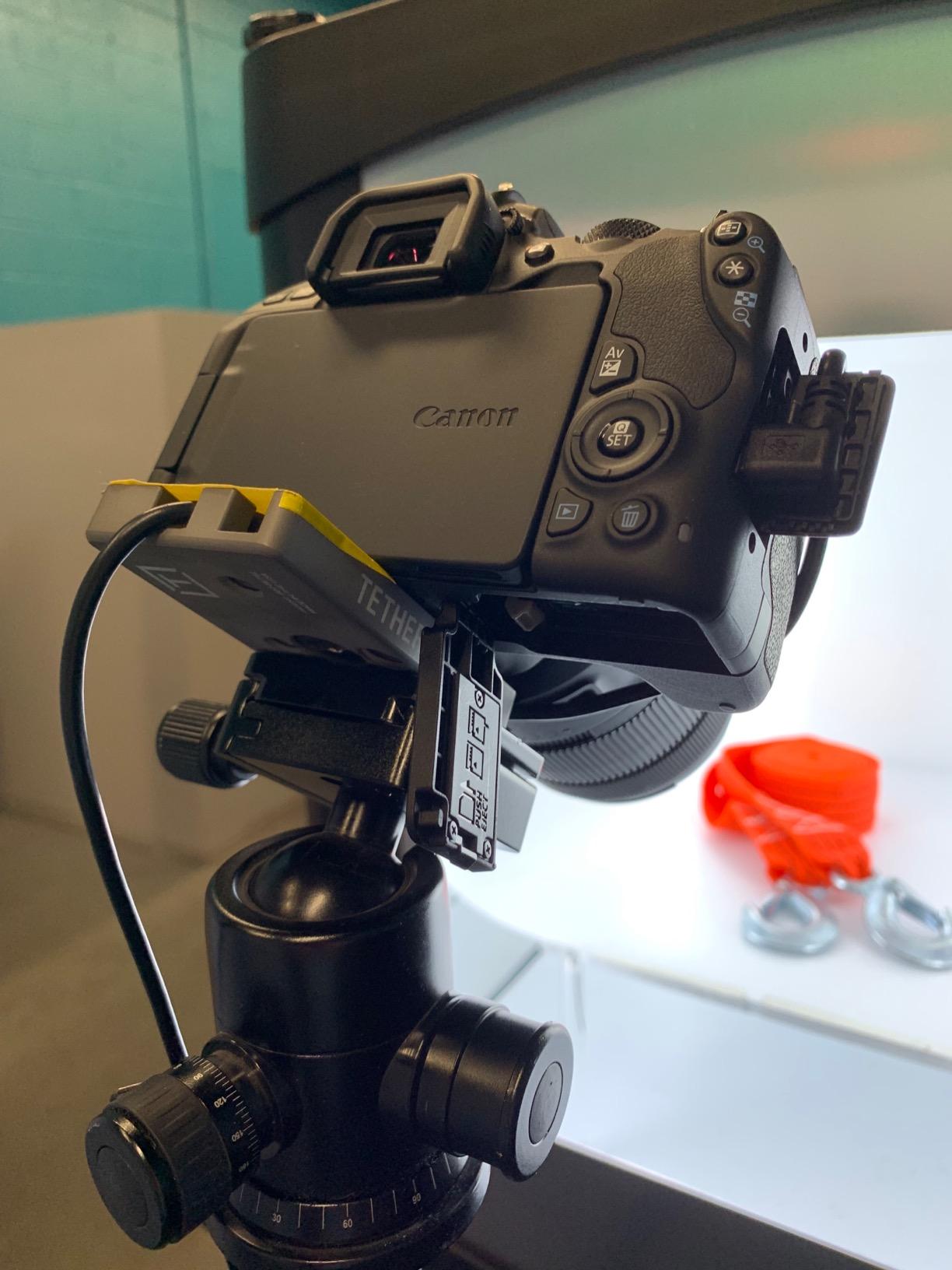TetherBlock Arca Graphite - Cable Connection and Port Protector for Tethered Photography customer photo 2