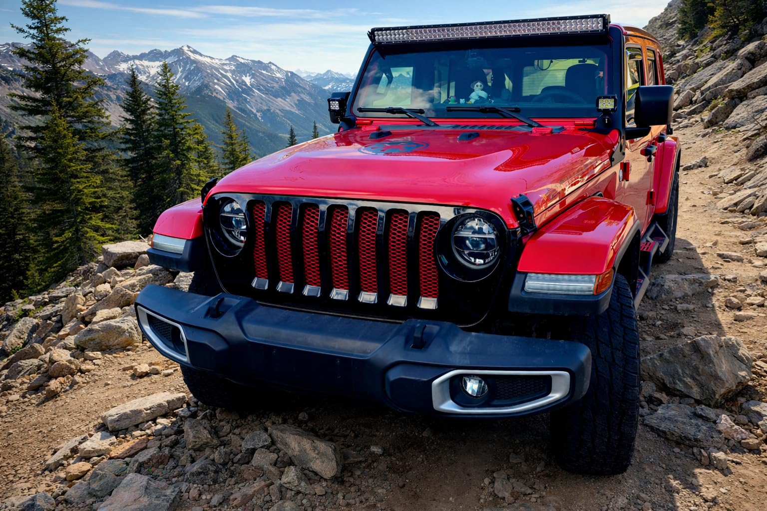 Nilight - ZH023 52Inch Spot Flood Combo Led Light Bar 2PCS 4Inch 18W Spot LED Fog Lights With Off Road Wiring Harness- 3 Leads, 2 Years Warranty customer photo 1