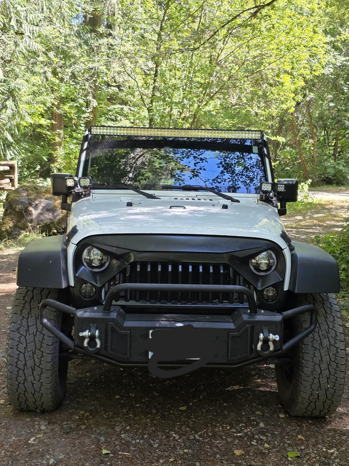 Nilight - ZH023 52Inch Spot Flood Combo Led Light Bar 2PCS 4Inch 18W Spot LED Fog Lights With Off Road Wiring Harness- 3 Leads, 2 Years Warranty customer photo 2