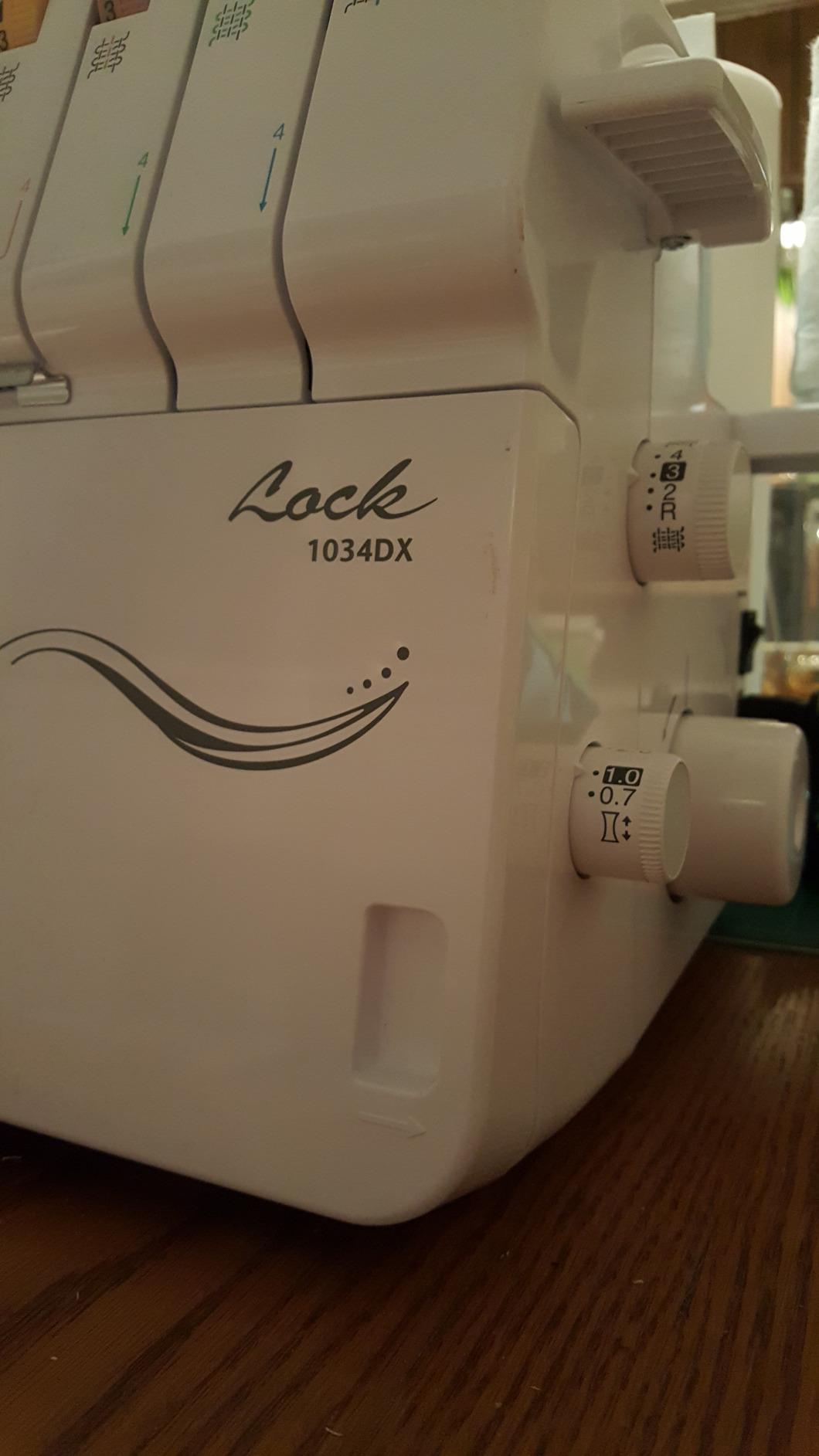 Brother Serger, 1034DX, Durable Metal frame Overlock Machine 1,300 Stitches Per Minute, Trim Trap, 3 Accessory Feet and Protective Cover Included customer photo 2