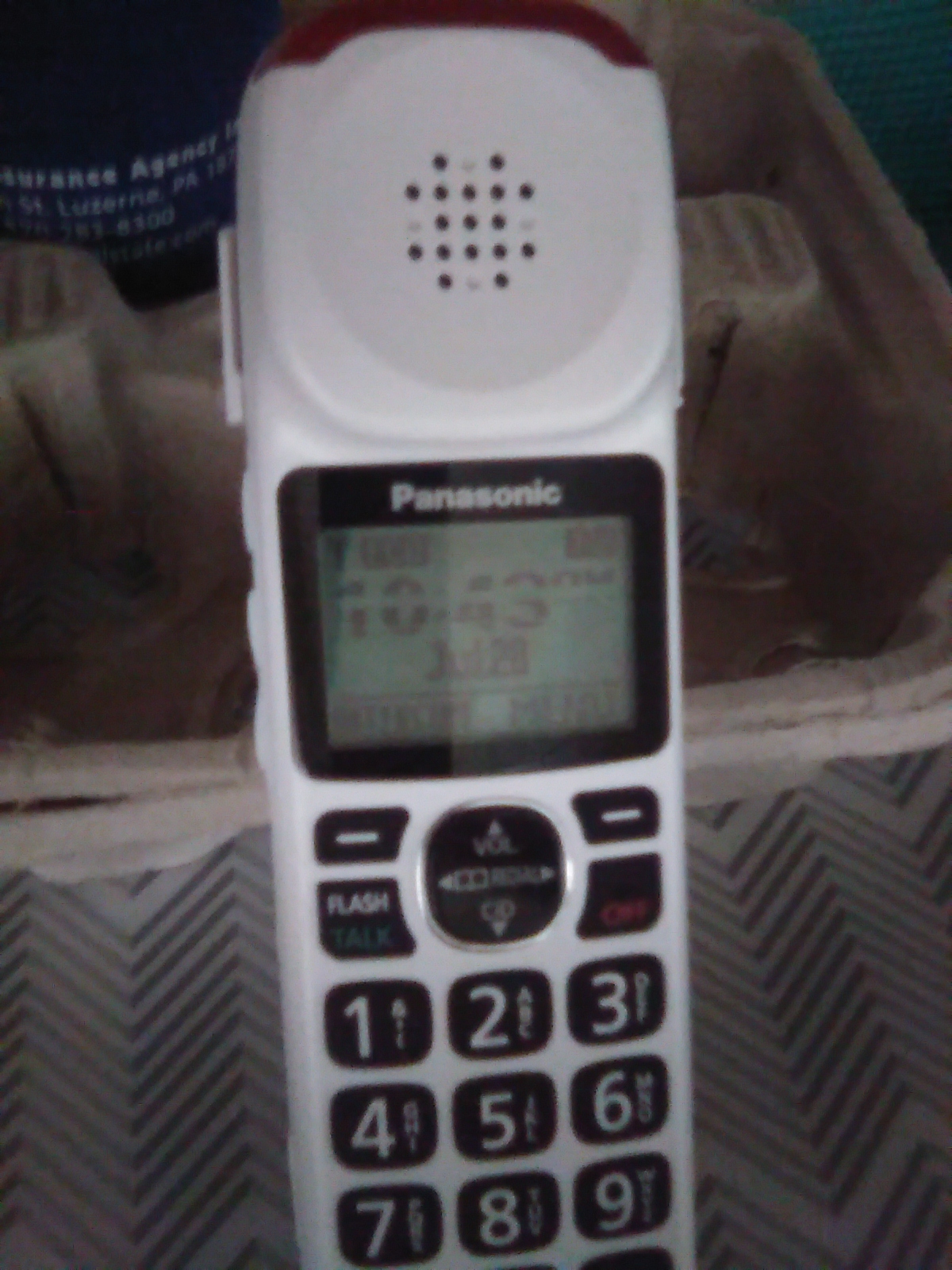 Panasonic KX-TGM420W + (1) KX-TGMA44W Amplified Cordless Phone with Digital Answering Machine and Voice Volume Booster upto 40 dB (2 Handsets) customer photo 1