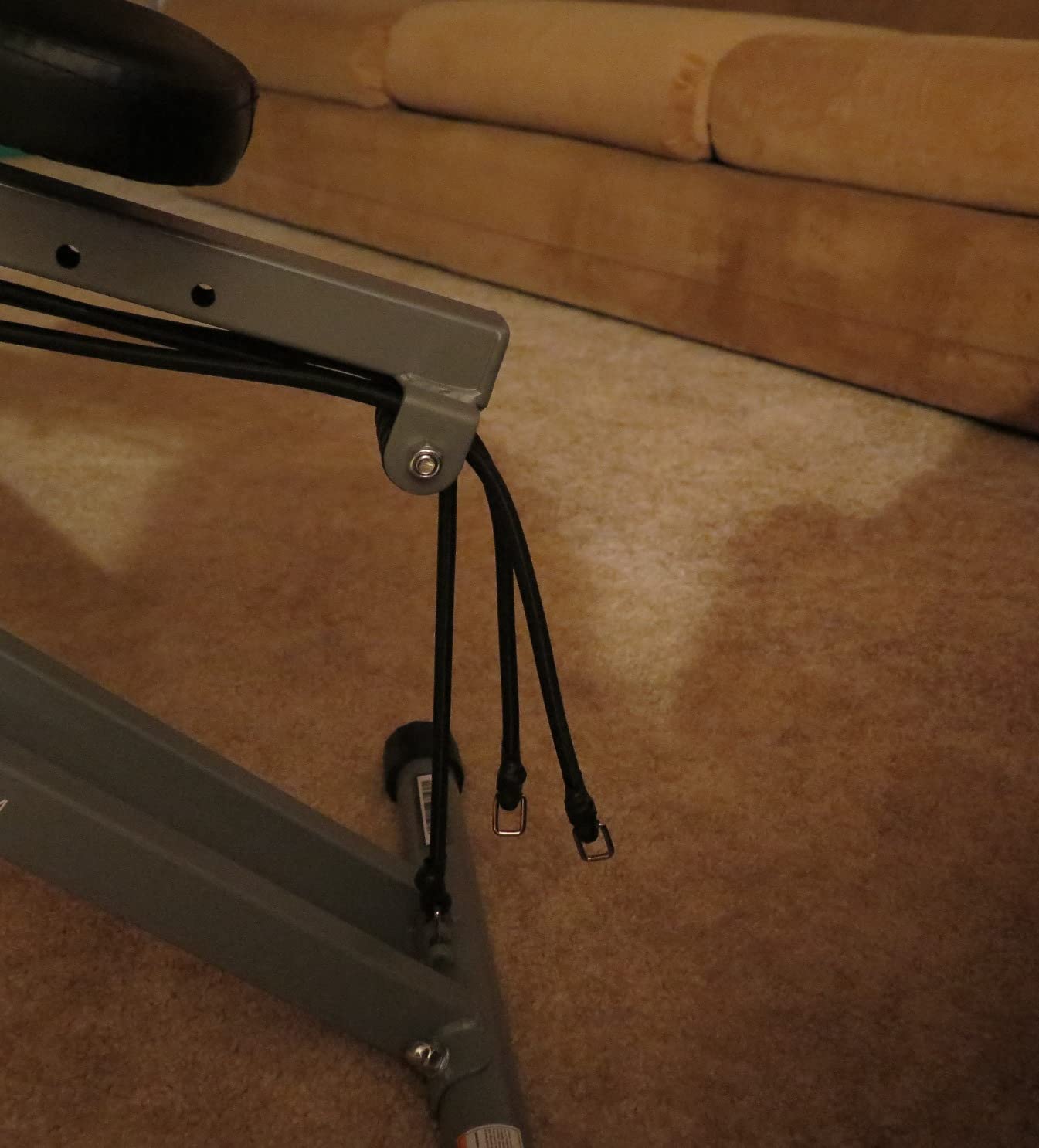 Sunny Health & Fitness Smart Row-N-Ride Glute & Leg Trainer, Foldable Squat Assist Rower with Exclusive SunnyFit App Connection customer photo 1