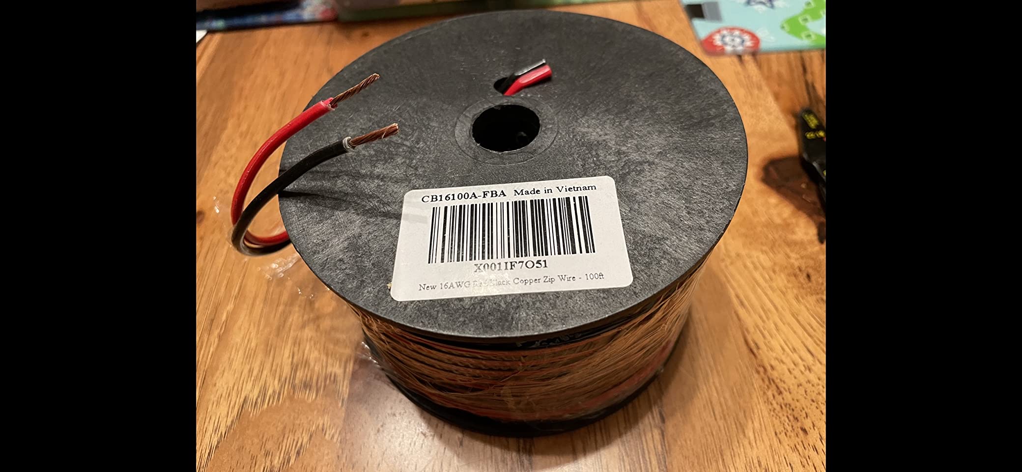 GS Power 16 Gauge Wire 100ft Oxygen Free, OFC Pure Copper Electrical 12v Low Voltage Speaker Wire Spool customer photo 1