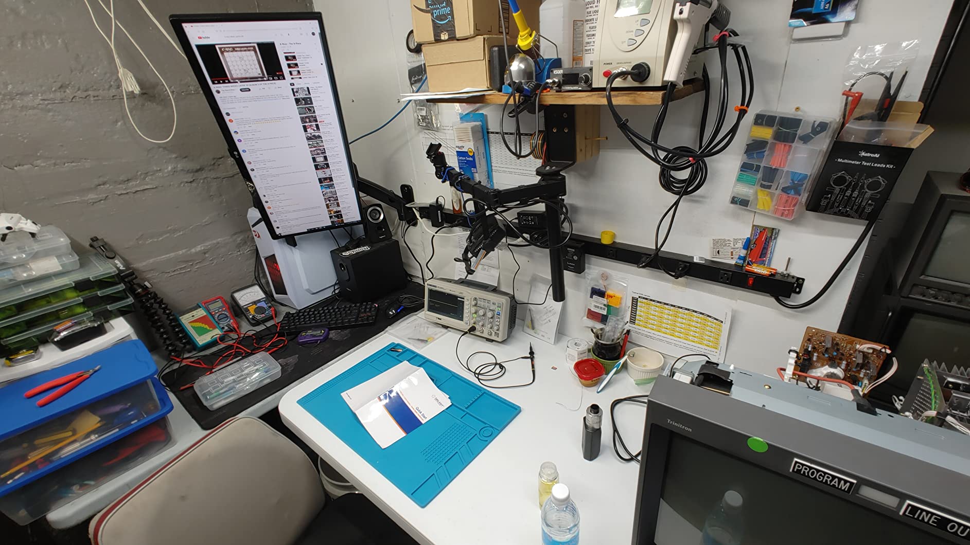 Pro Digital Vacuum Desoldering Station, Anesty Professional Removal Rework Station ZD-915 customer photo 1