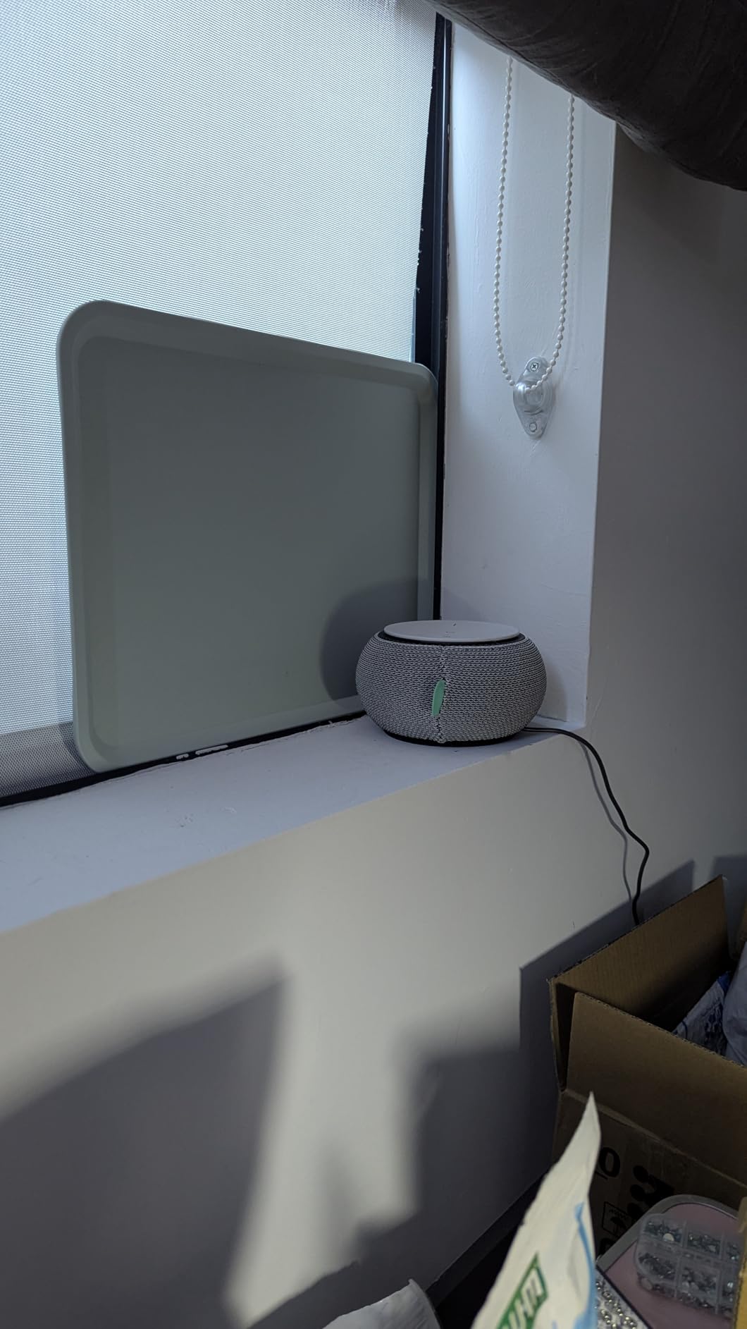 SNOOZ Smart White Noise Machine - Real Fan Inside for Non-Looping Sound, Portable Sleep Aid for Adults, Dogs, Travel, Home, Bedroom, Sleeping, Office Privacy, Therapy, & Baby Registry Essential- Cloud customer photo 1