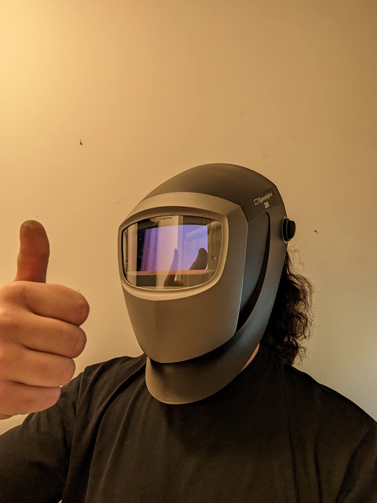 3M Speedglas Welding Helmet 9002NC with Natural Color Technology Auto Darkening Filter for MMAW TIG MIG Welding Helmet customer photo 1