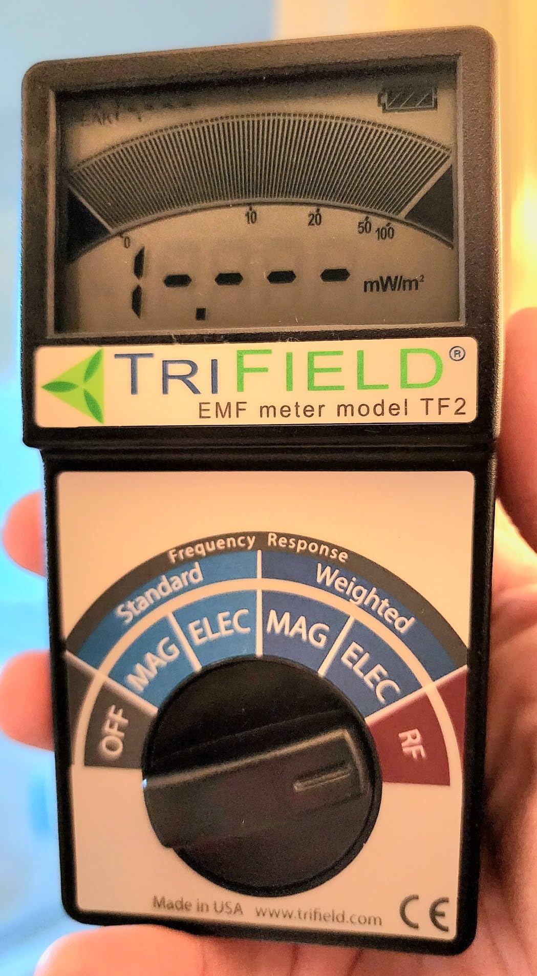 EMF Meter Model TF2 - Made in USA - #1 Handheld EMF Detector for Magnetic/Electric/Radio Fields customer photo 2