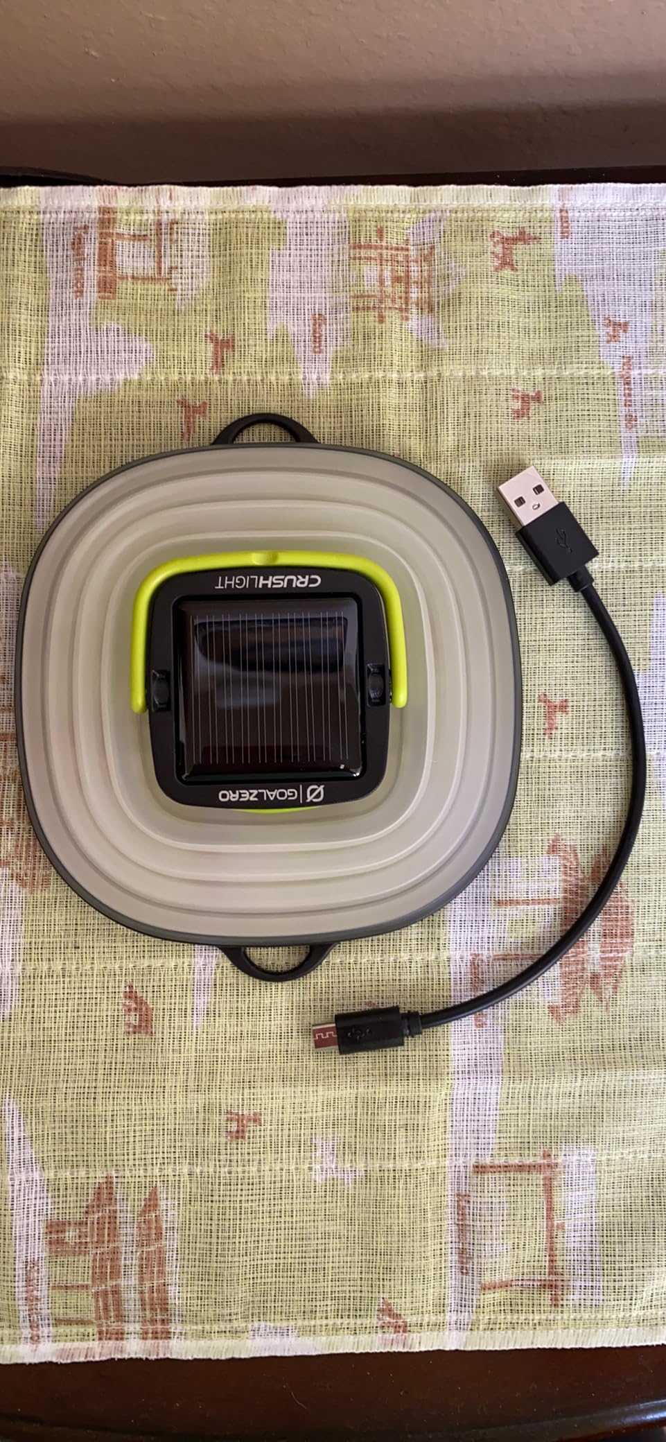 Goal Zero Crush Light Solar Powered Lantern customer photo 1