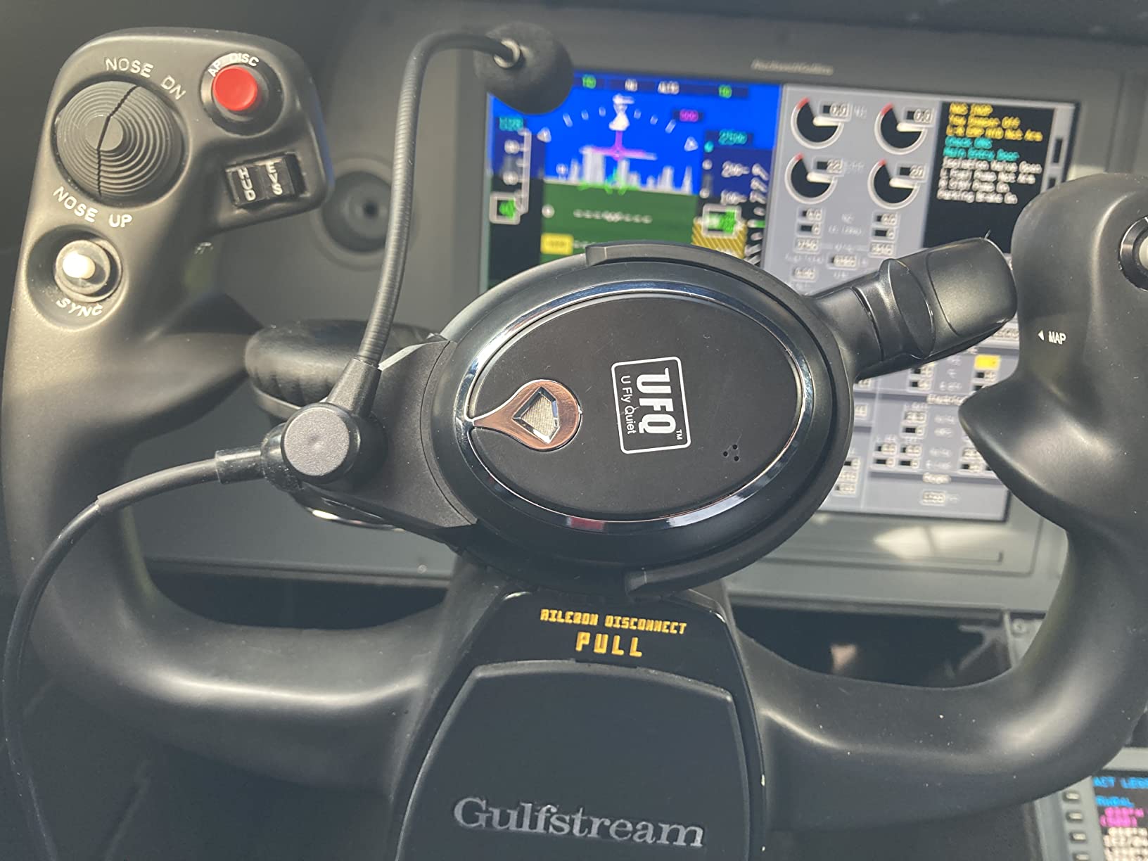 UFQ A7 ANR Aviation Headset- A7 Could be a Small Version Bxxx X-20 BUT More Comfortable,Clear Communication,Durable,Great Sound Quality for comms and Music with MP3 Input customer photo 2