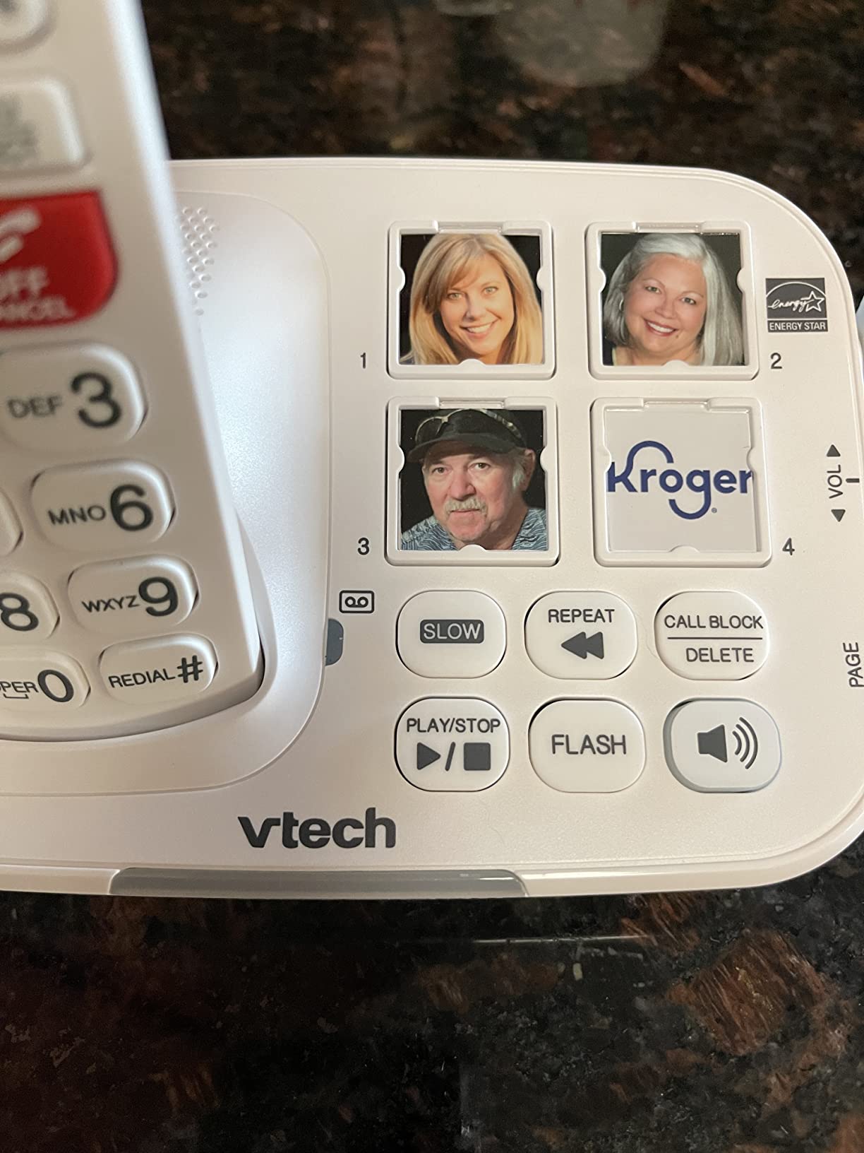 VTech SN5107 Amplified Additional Handset with Big Buttons & Large Display for SN5127 & SN5147 Senior Phone Systems customer photo 1