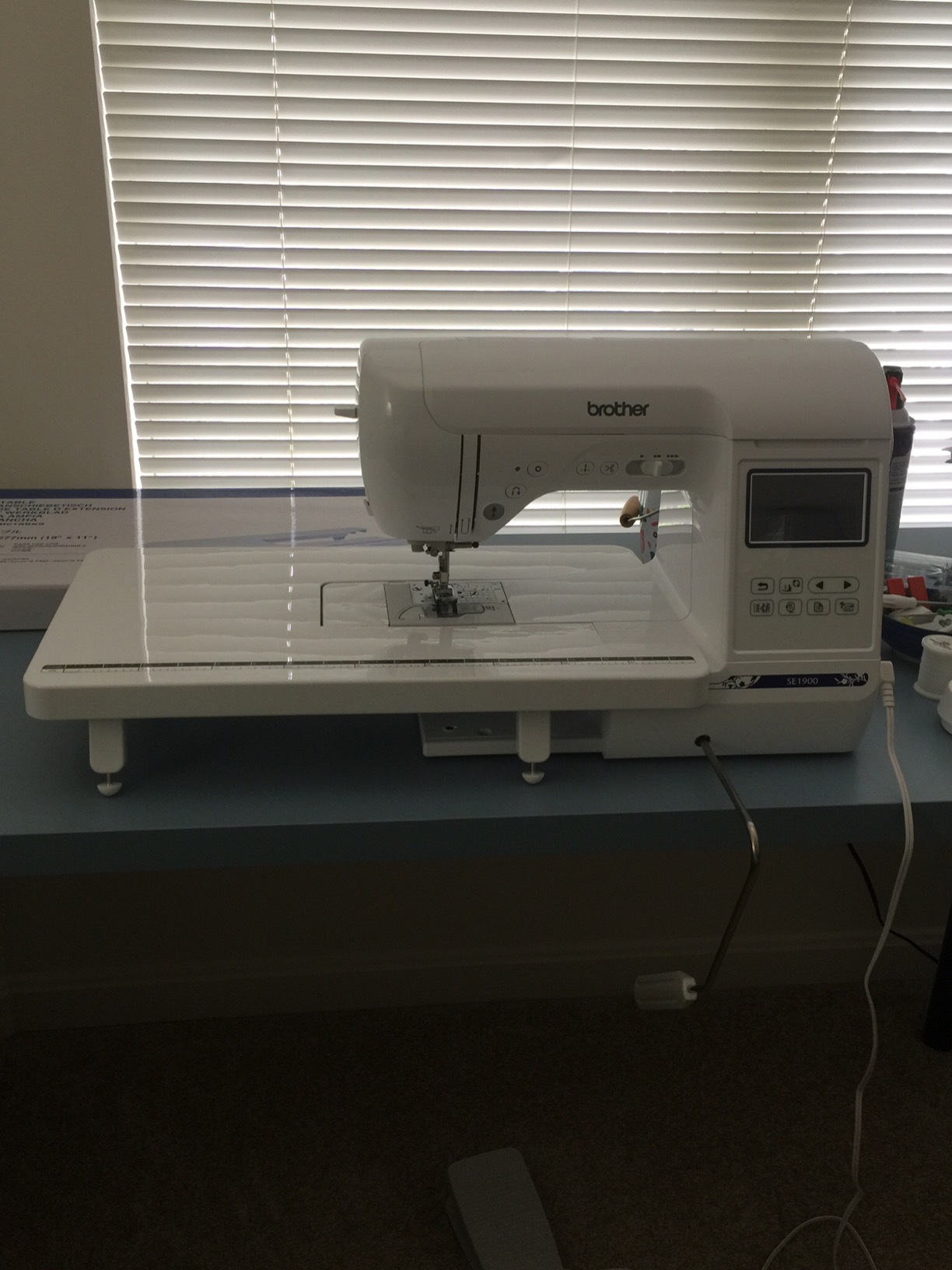 Brother SE1900 Sewing and Embroidery Machine customer photo 1