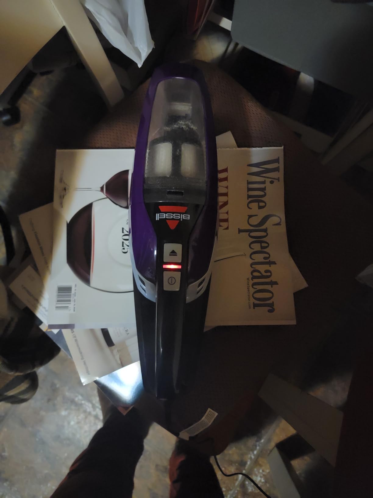 Bissell Pet Hair Eraser Cordless Hand Vacuum, Lithium Ion, Home, Auto, and Pet Vacuum, Easy-Empty Dirt Bin, Upholstery Tool, Brush Tool, and Crevice Tool Included, 2390A customer photo 1