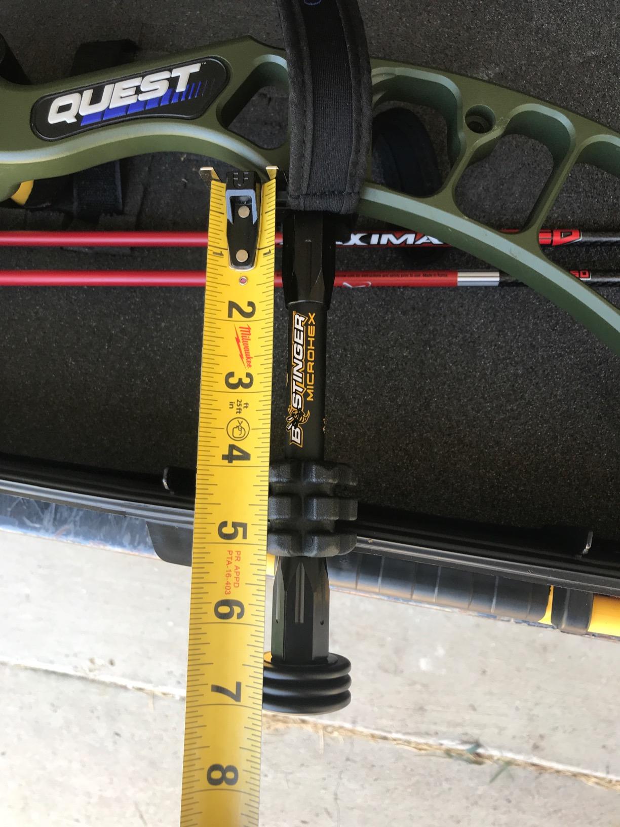 Bee Stinger B-Stinger MicroHex Stabilizer Matte 6